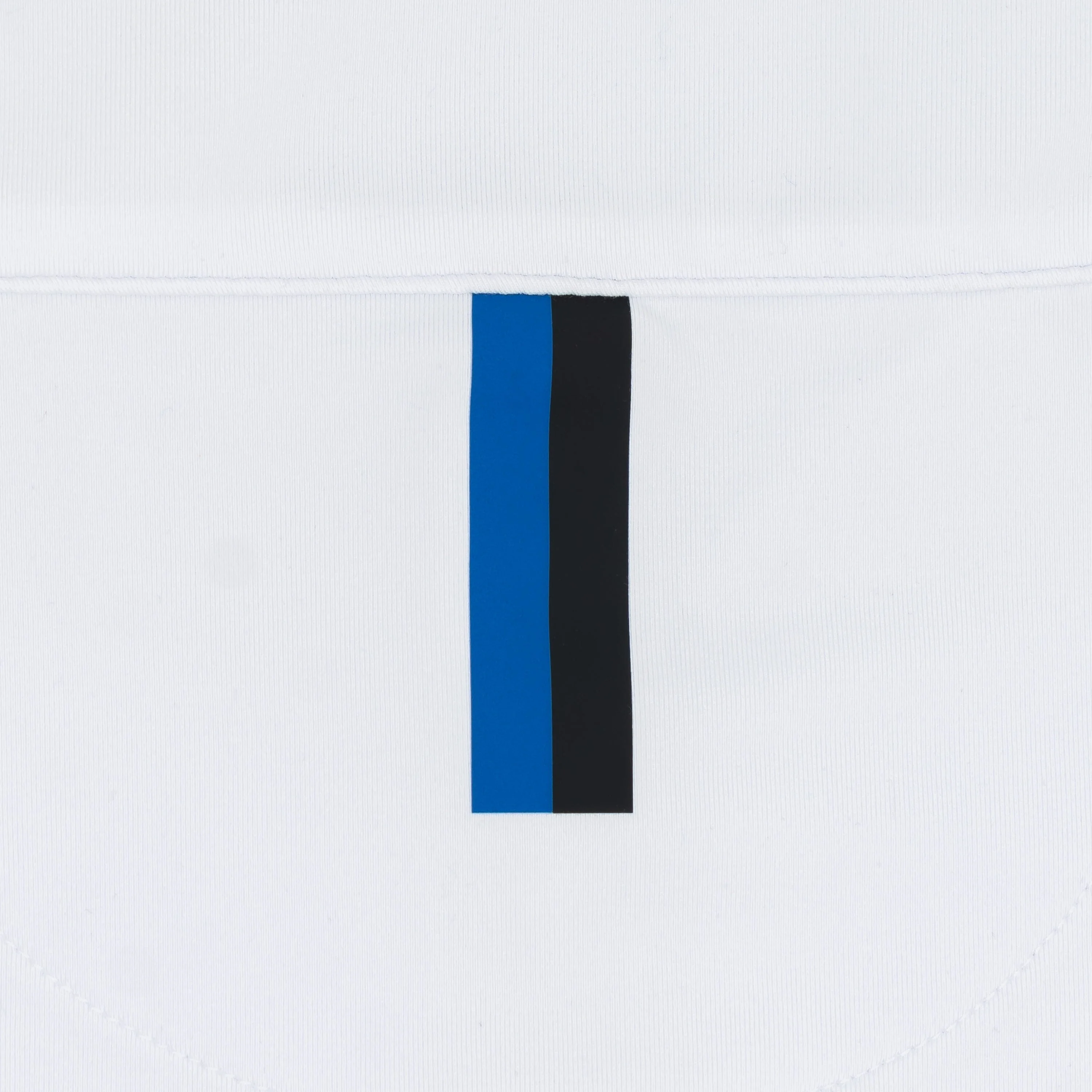 Kentucky Checker Stripe Collegiate Q-Zip | The Kentucky Checker Stripe - White/Azure Blue - Image 5