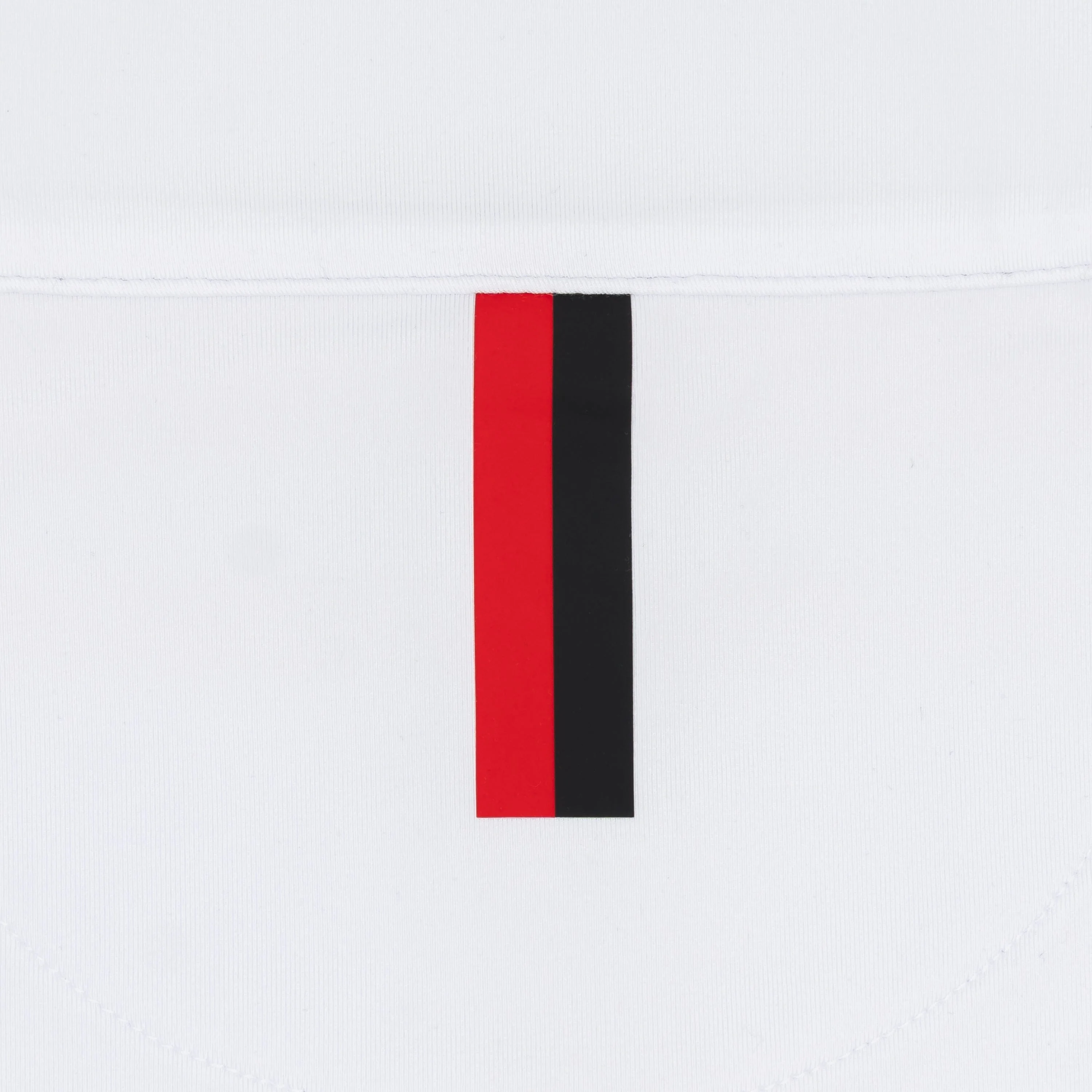 Louisville Helmet Stripe Collegiate Q-Zip | The Louisville Helmet Stripe - White/Roar Red - Image 5