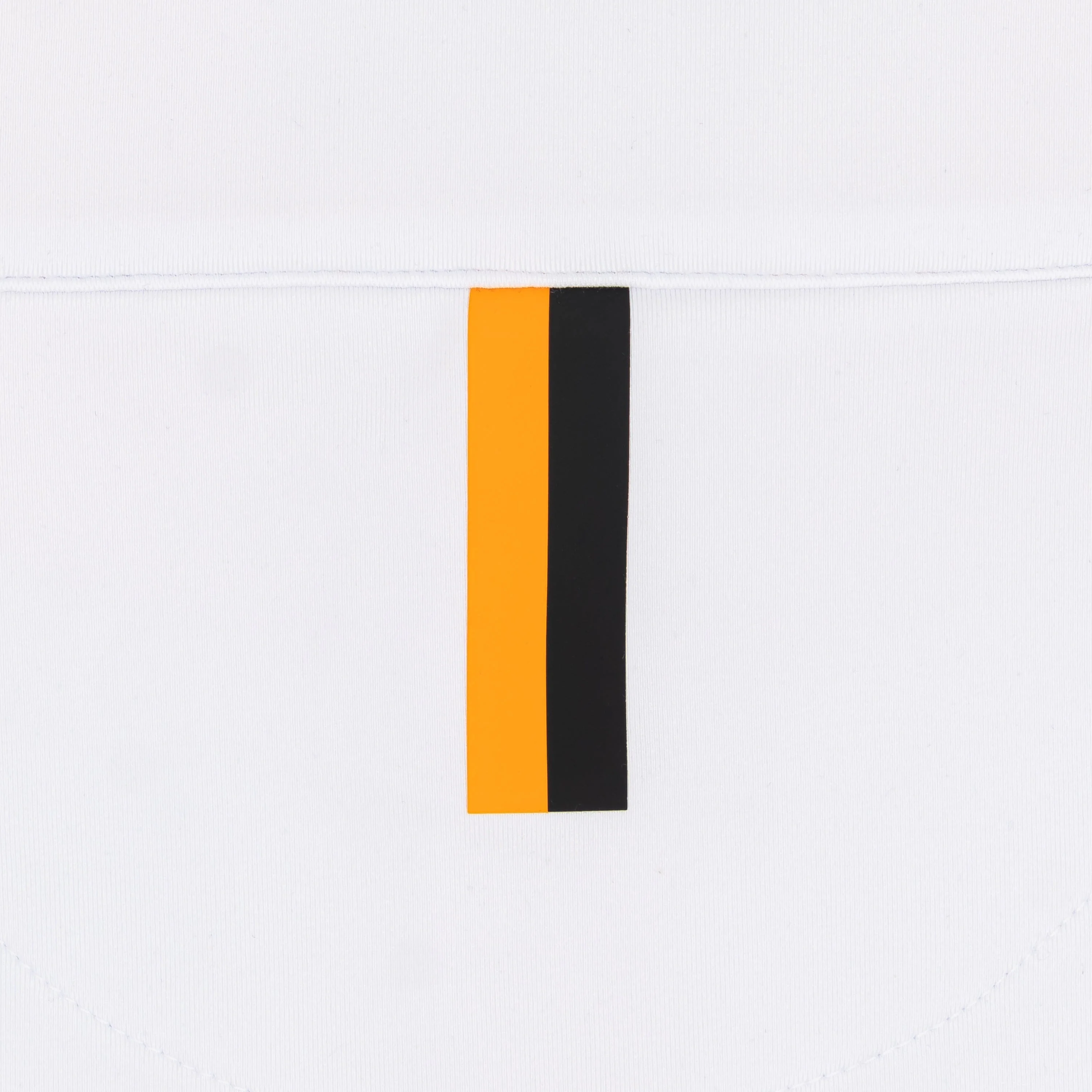 Tennessee Checker Stripe Collegiate Q-Zip | The Tennessee Checker Stripe - White/Horizon Orange - Image 5