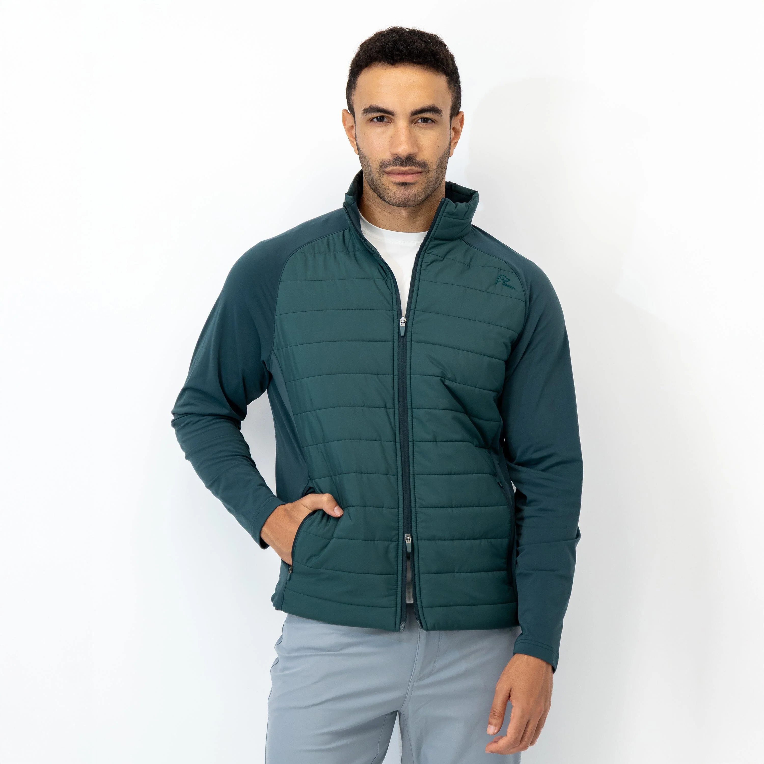 Fulton Hybrid Jacket | Solid - Ponderosa Green - Image 5