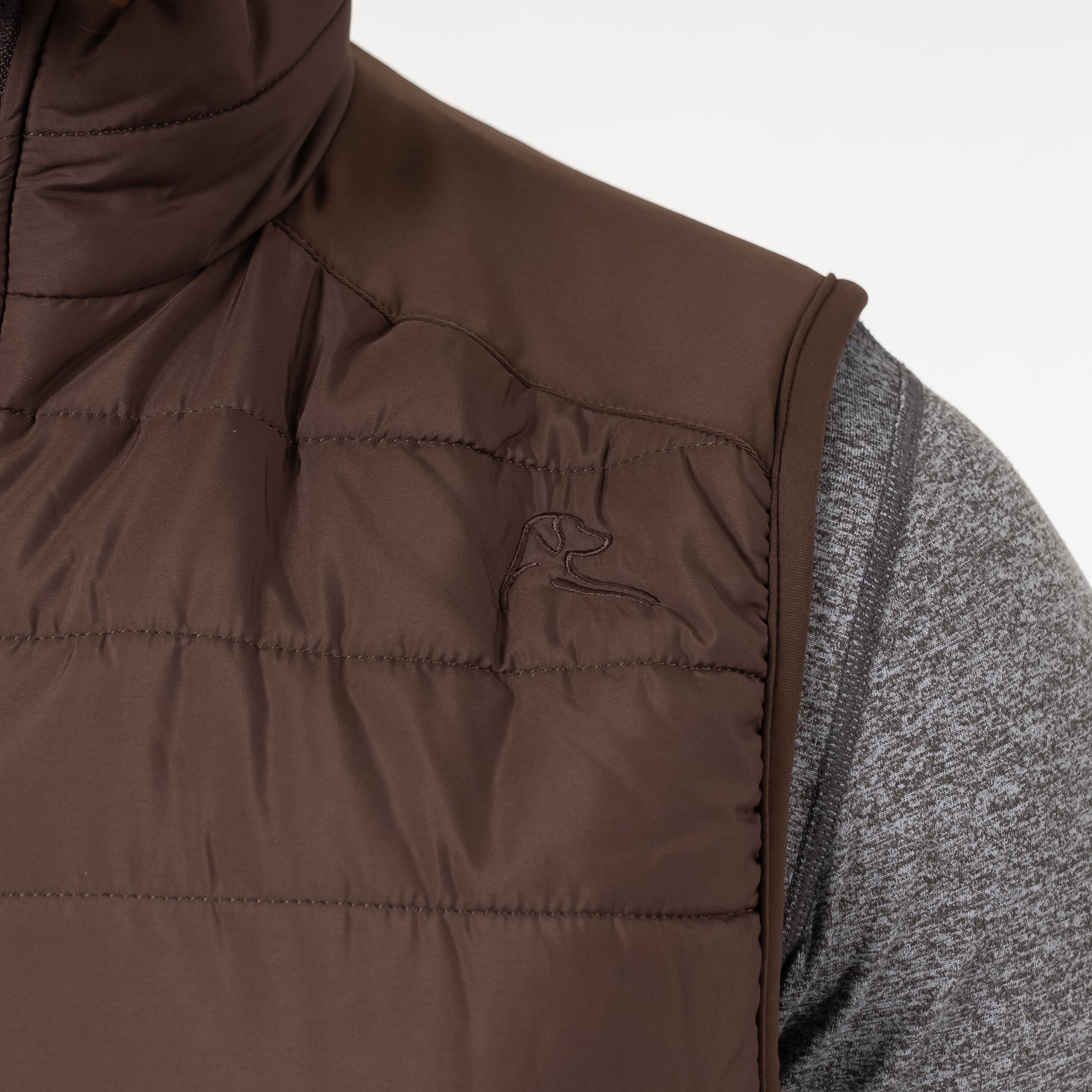 Fulton Performance Vest | Solid - Cocoa - Image 4