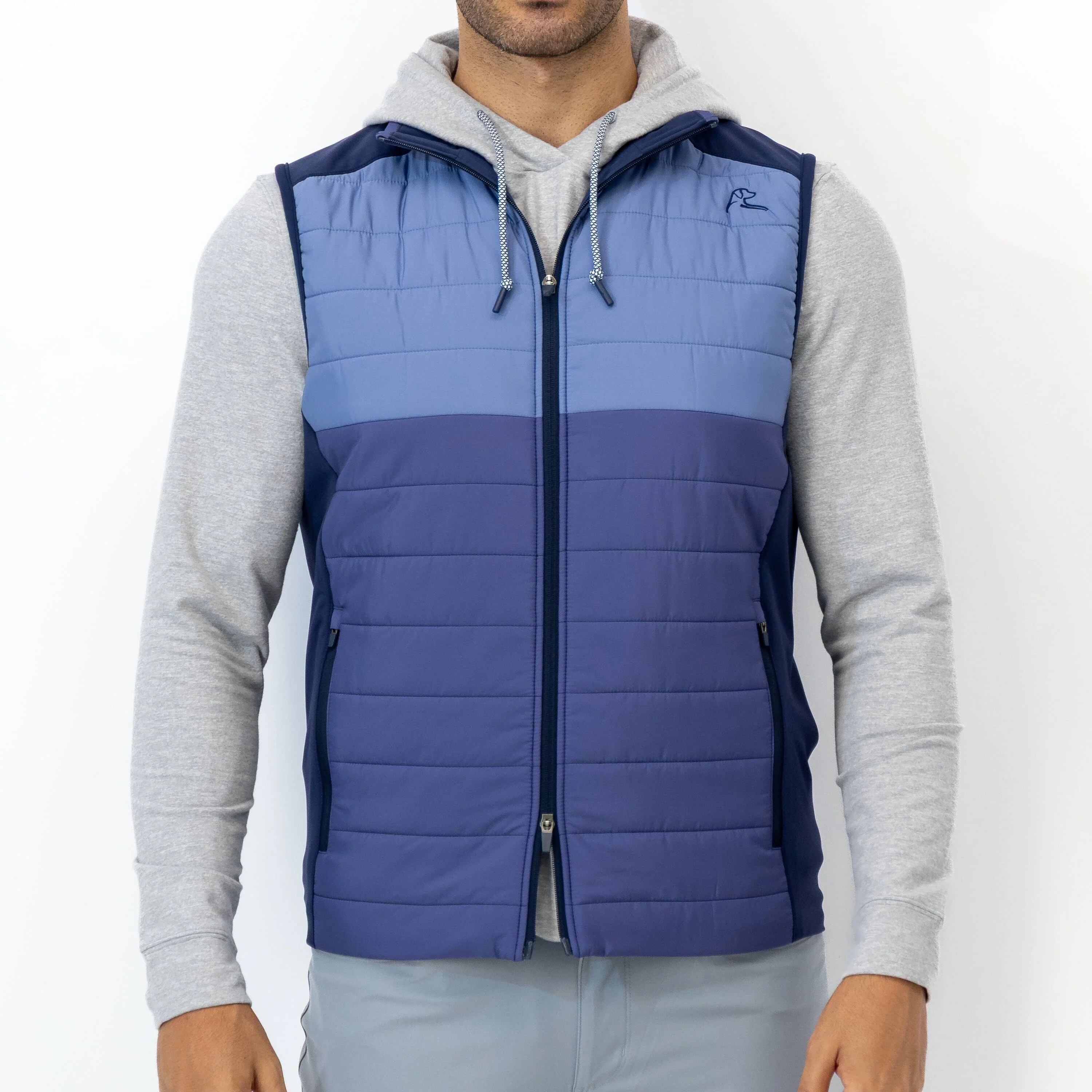 Fulton Performance Vest | The Triple Block - Flag Blue/Dusk Blue/Fleet Navy