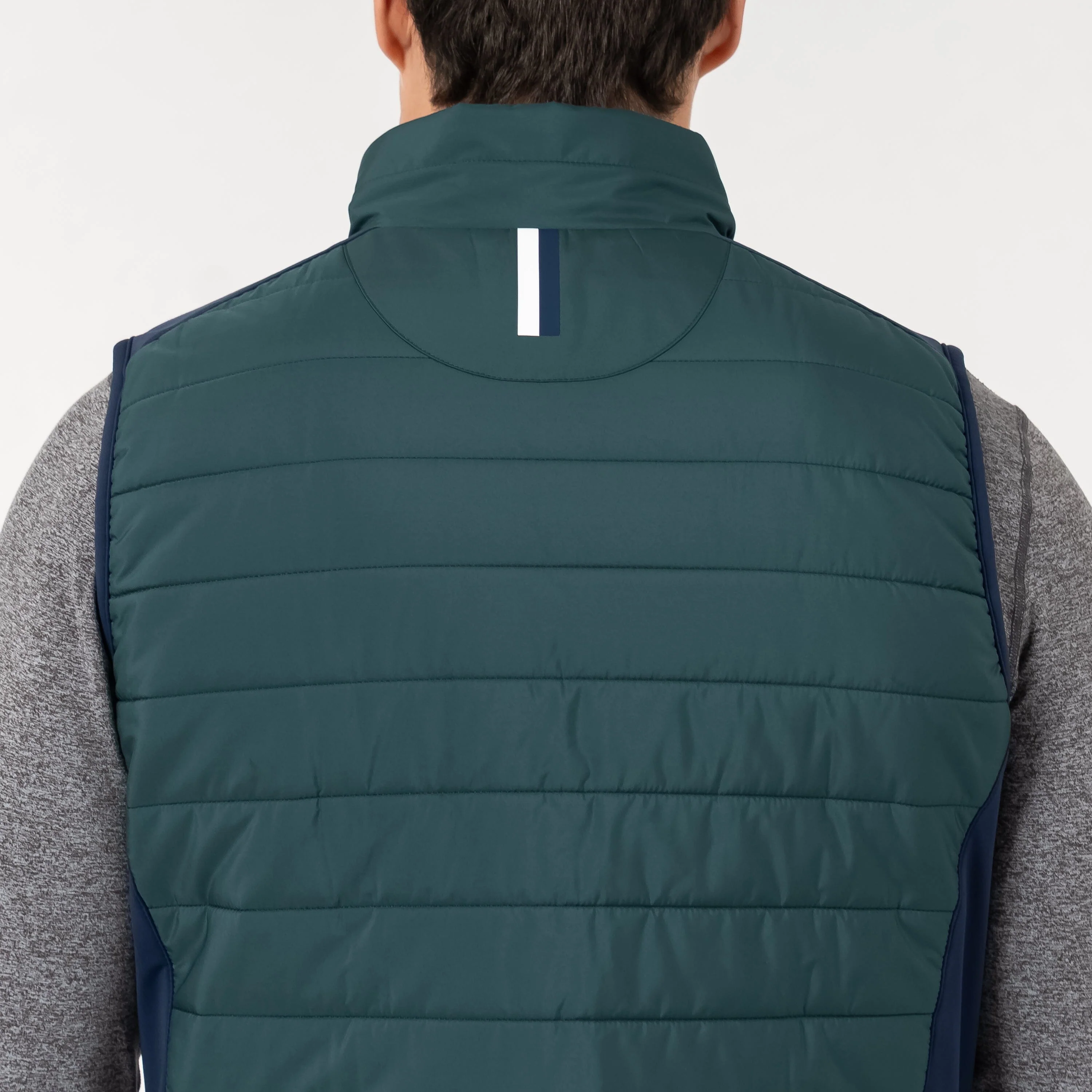 Fulton Performance Vest | The Triple Block - Ponderosa Green/Jungle Green/Fleet Navy - Image 3