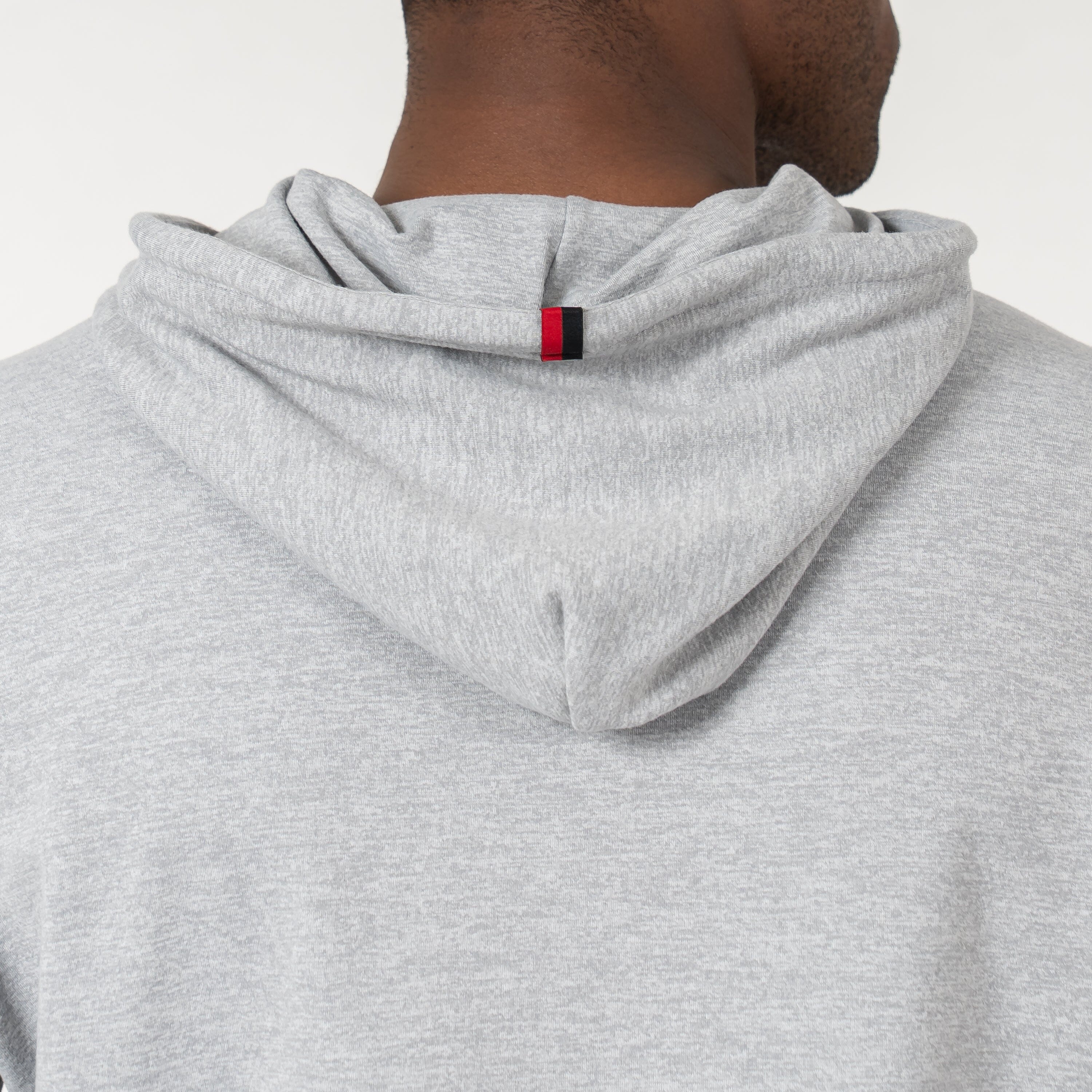Hesi Collegiate Hoodie - Louisville | Heather - Stainless Steel/White - Louisville - 1 - Image 4