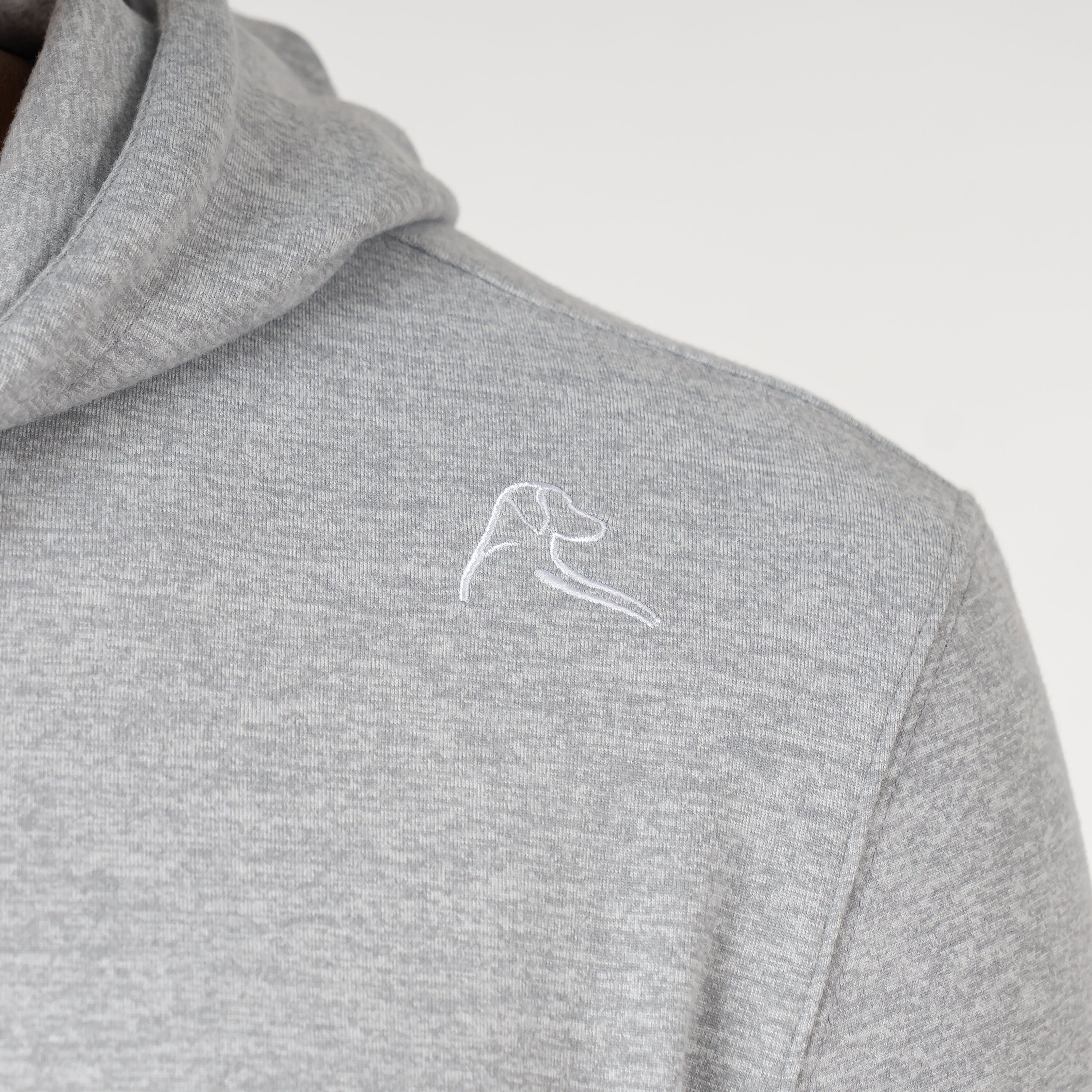 Hesi Collegiate Hoodie - Louisville | Heather - Stainless Steel/White - Louisville - 1 - Image 5
