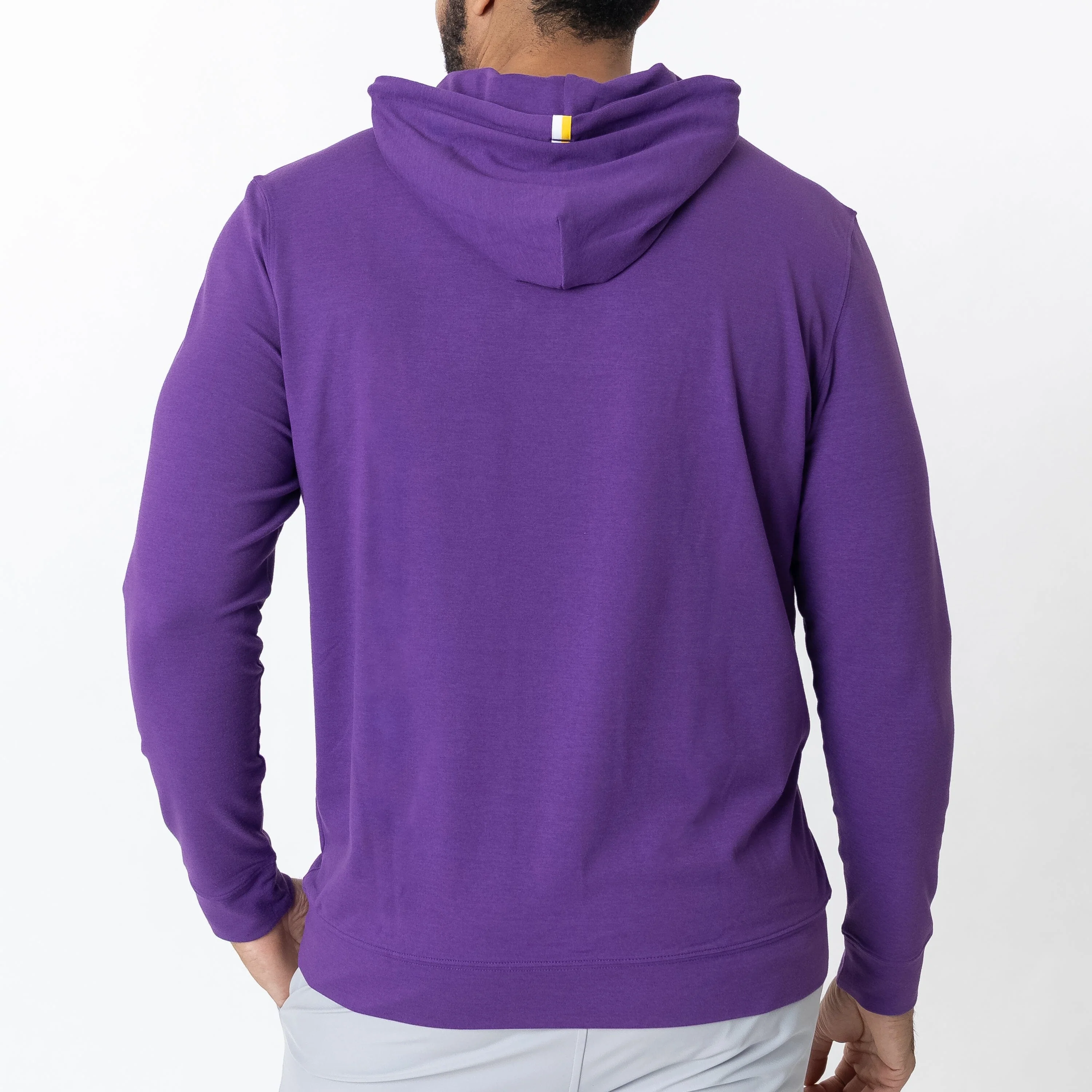 Hesi Collegiate Hoodie - LSU | Solid - Reauxback Purple - LSU - 3 - Image 2
