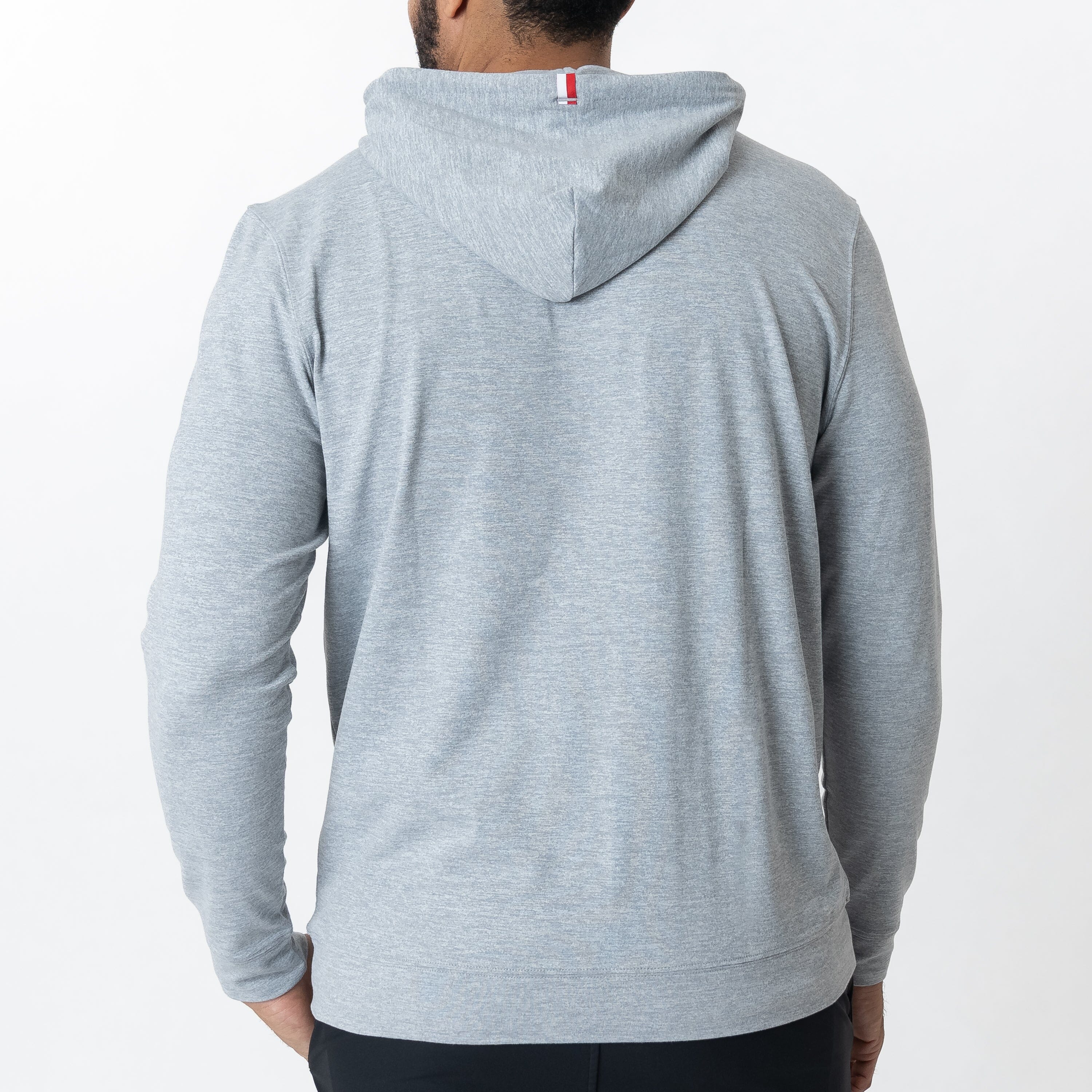 Hesi Collegiate Hoodie - Ohio State | Heather - Stainless Steel/White - Ohio State - 2 - Image 2