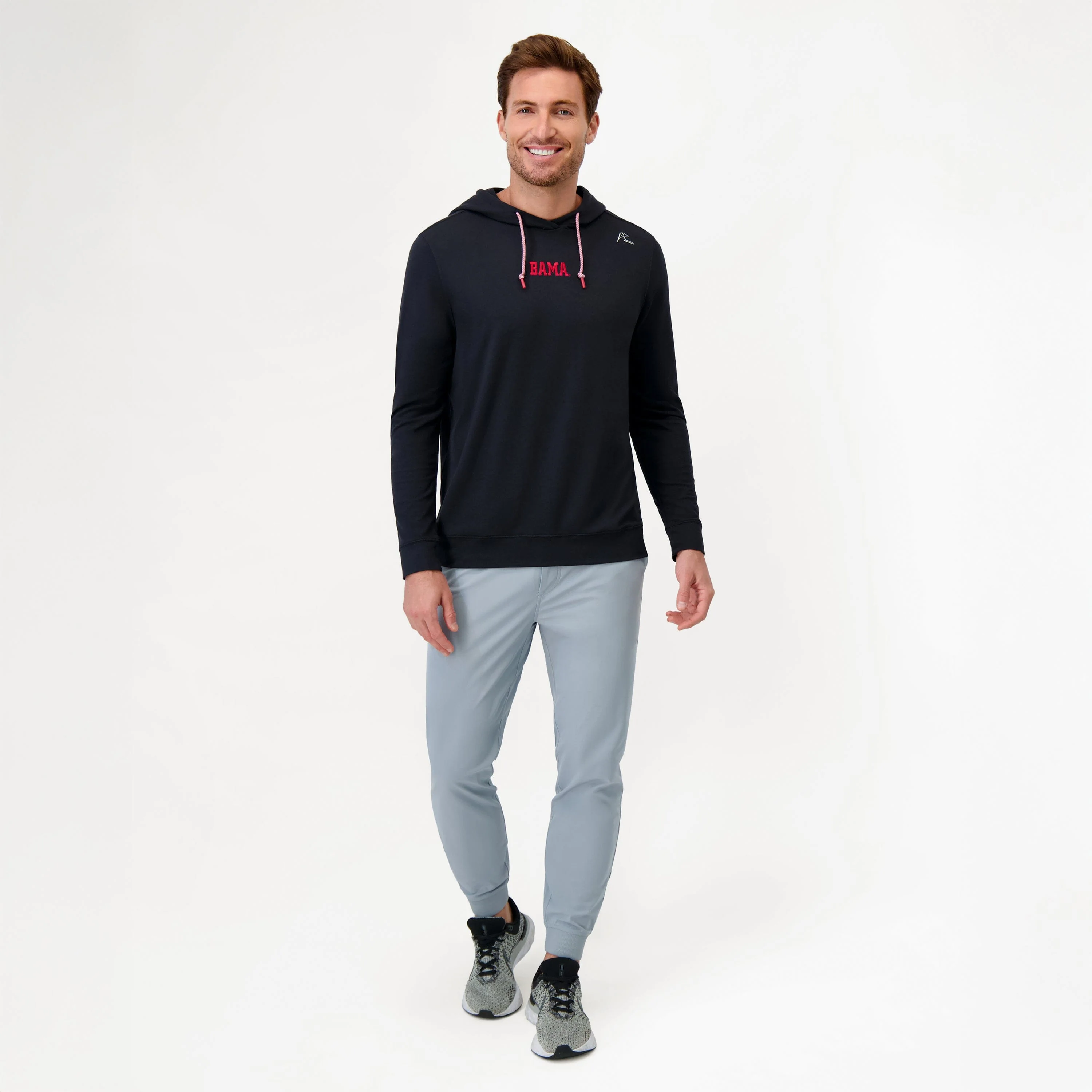 Hesi Collegiate Hoodie - Alabama | Solid - Black - Alabama - 1 - Image 4