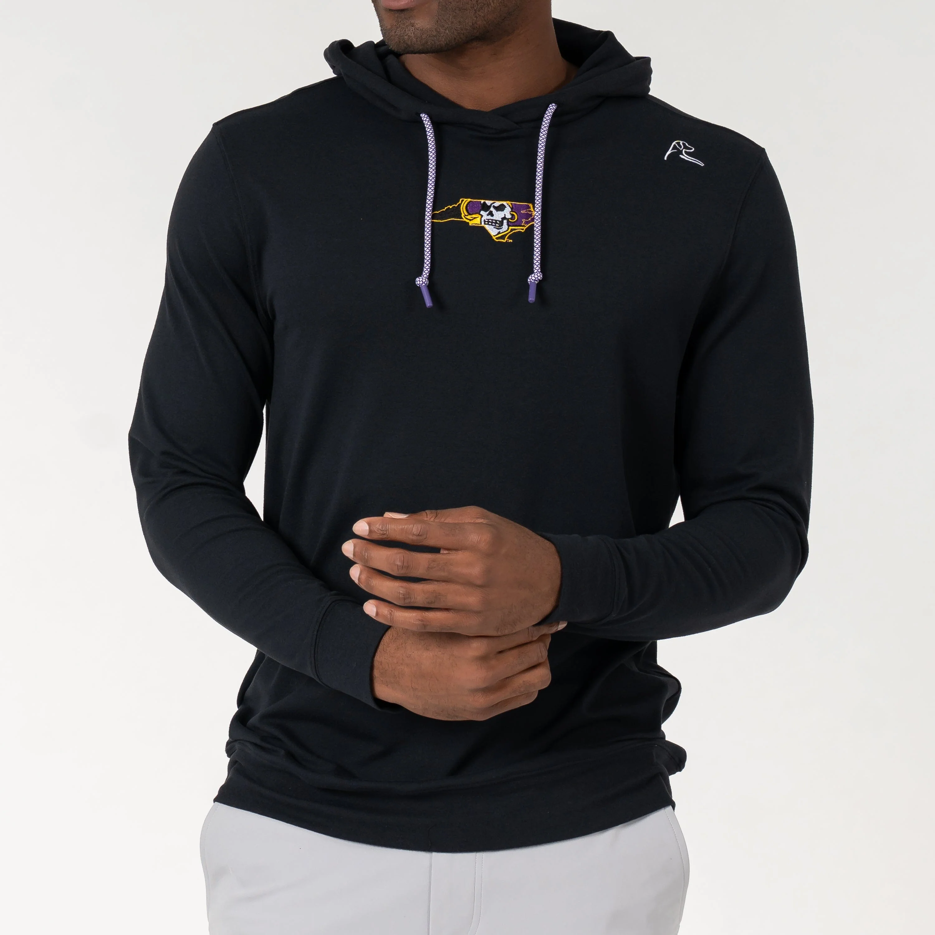 Hesi Collegiate Hoodie - East Carolina | Solid - Black - East Carolina - 1