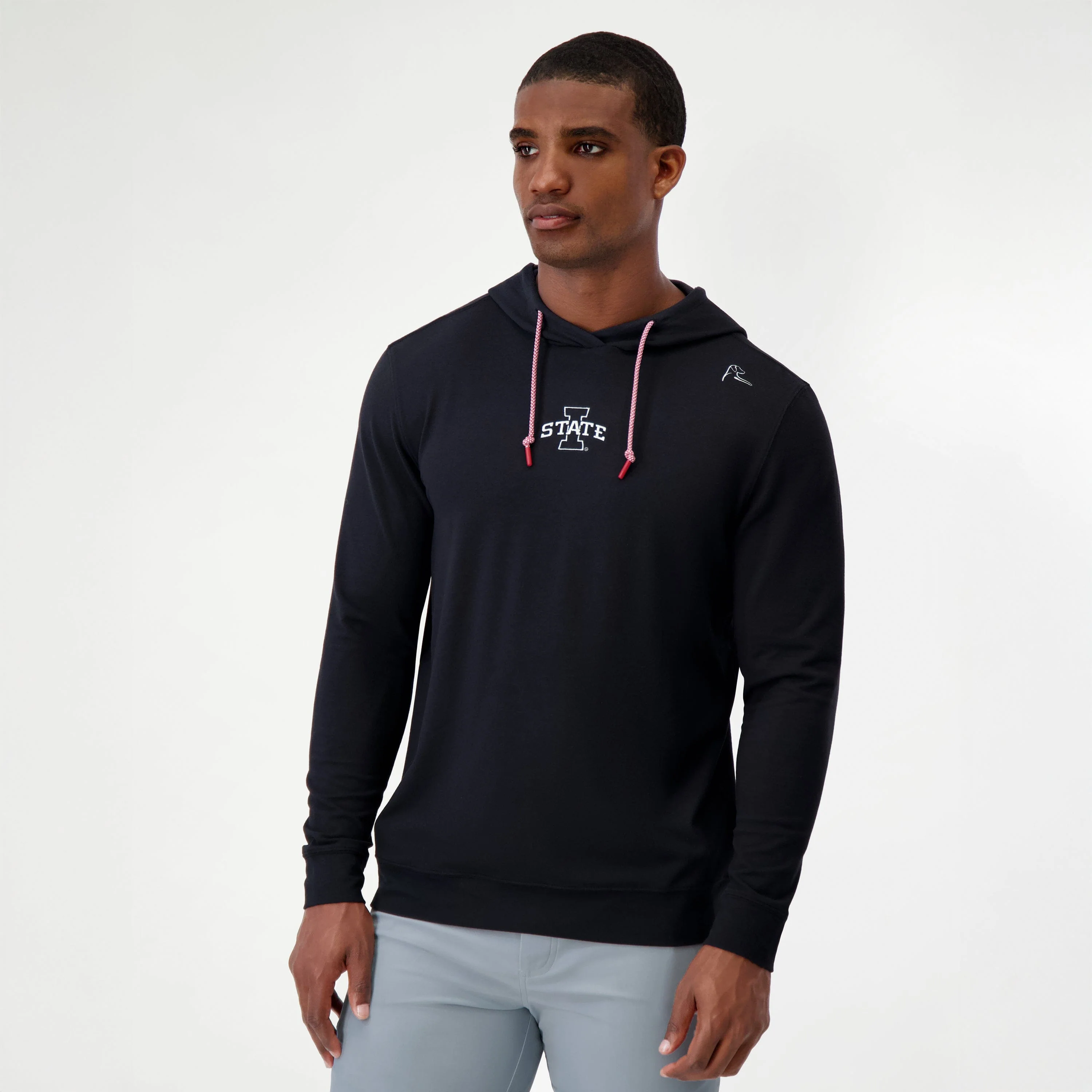Hesi Collegiate Hoodie - Iowa State | Solid - Black - Iowa State - 1 - Image 3