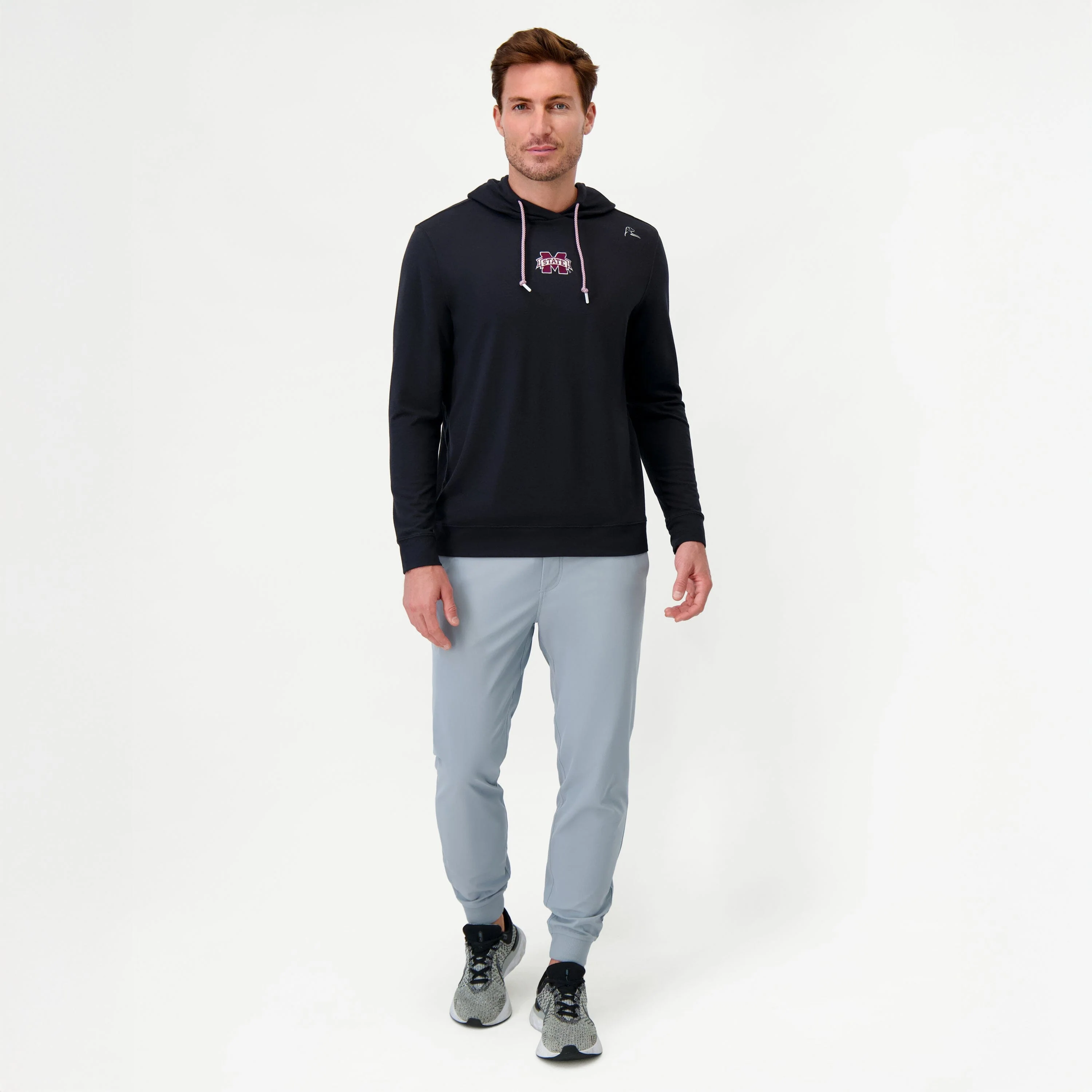 Hesi Collegiate Hoodie - Mississippi State | Solid - Black - Mississippi State - 1 - Image 4