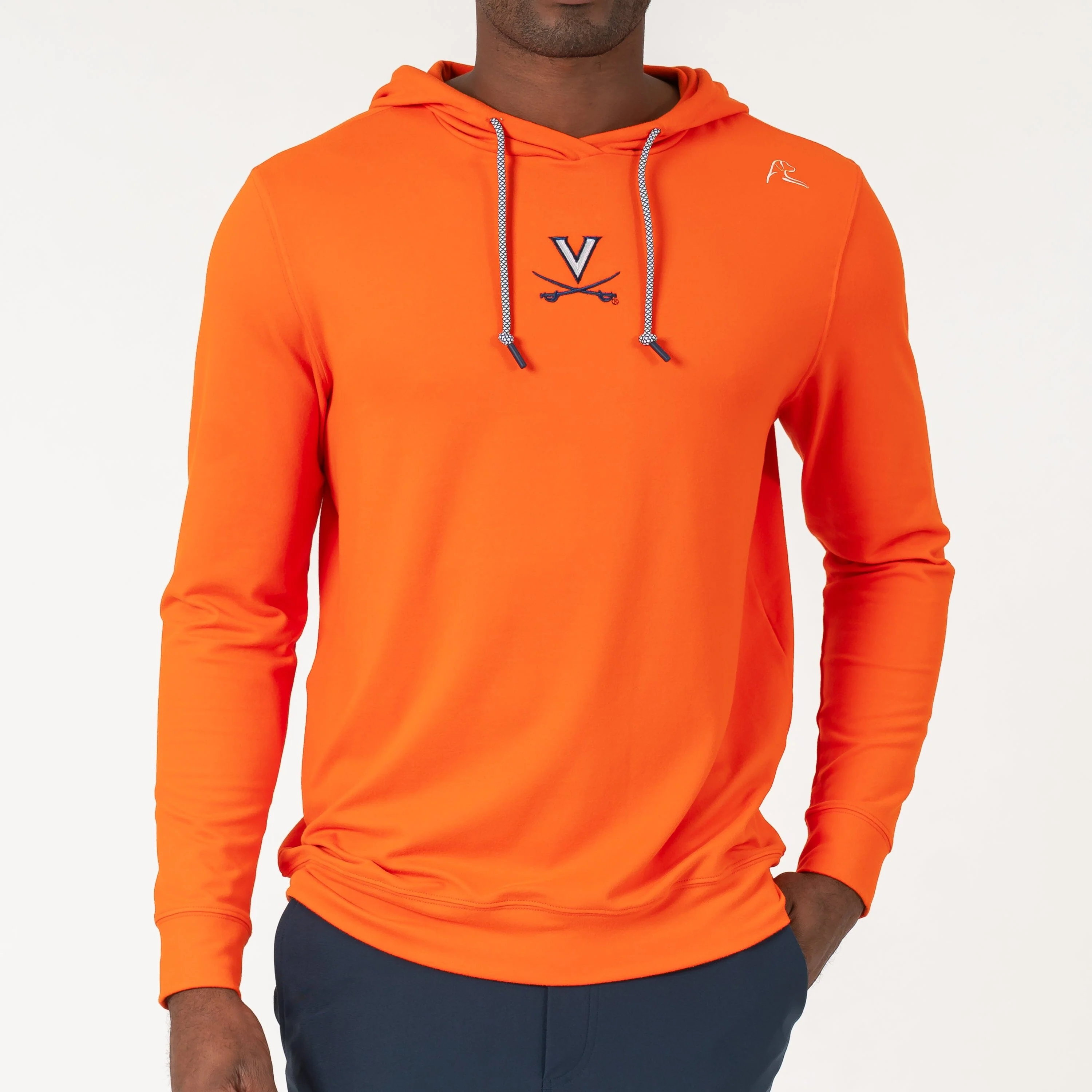 Hesi Collegiate Hoodie - UVA | Solid - Blaze Orange - UVA - 1