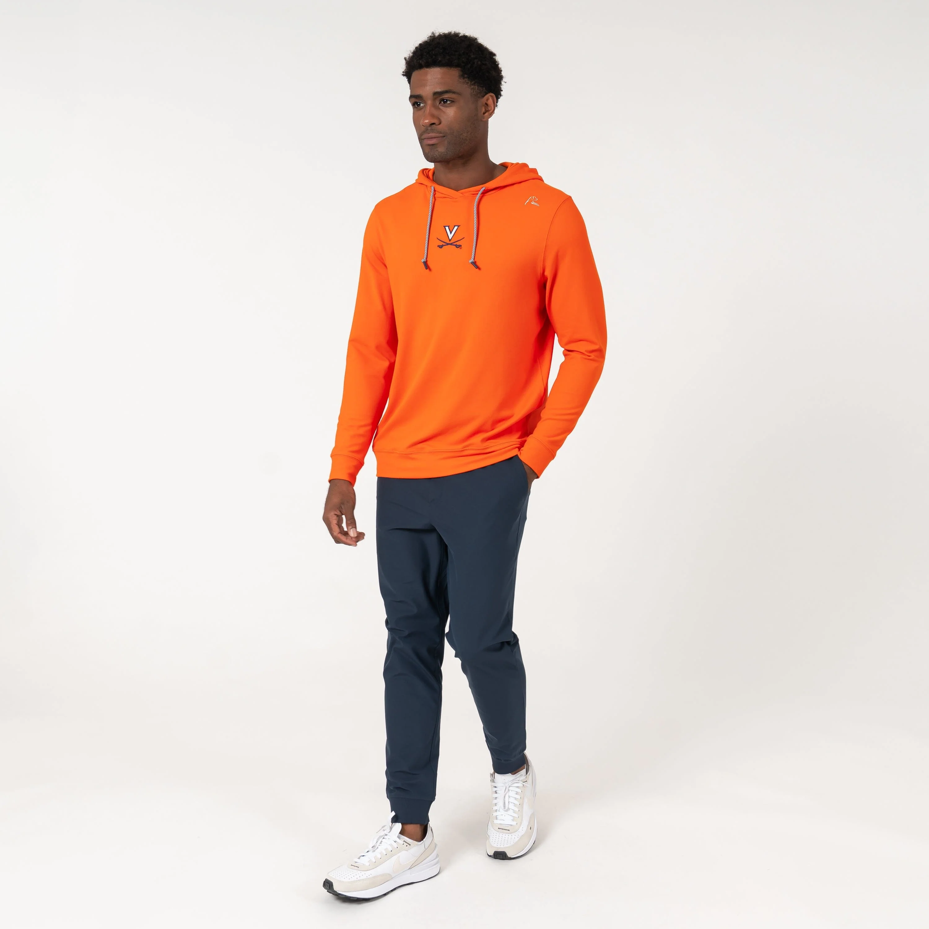 Hesi Collegiate Hoodie - UVA | Solid - Blaze Orange - UVA - 1 - Image 6