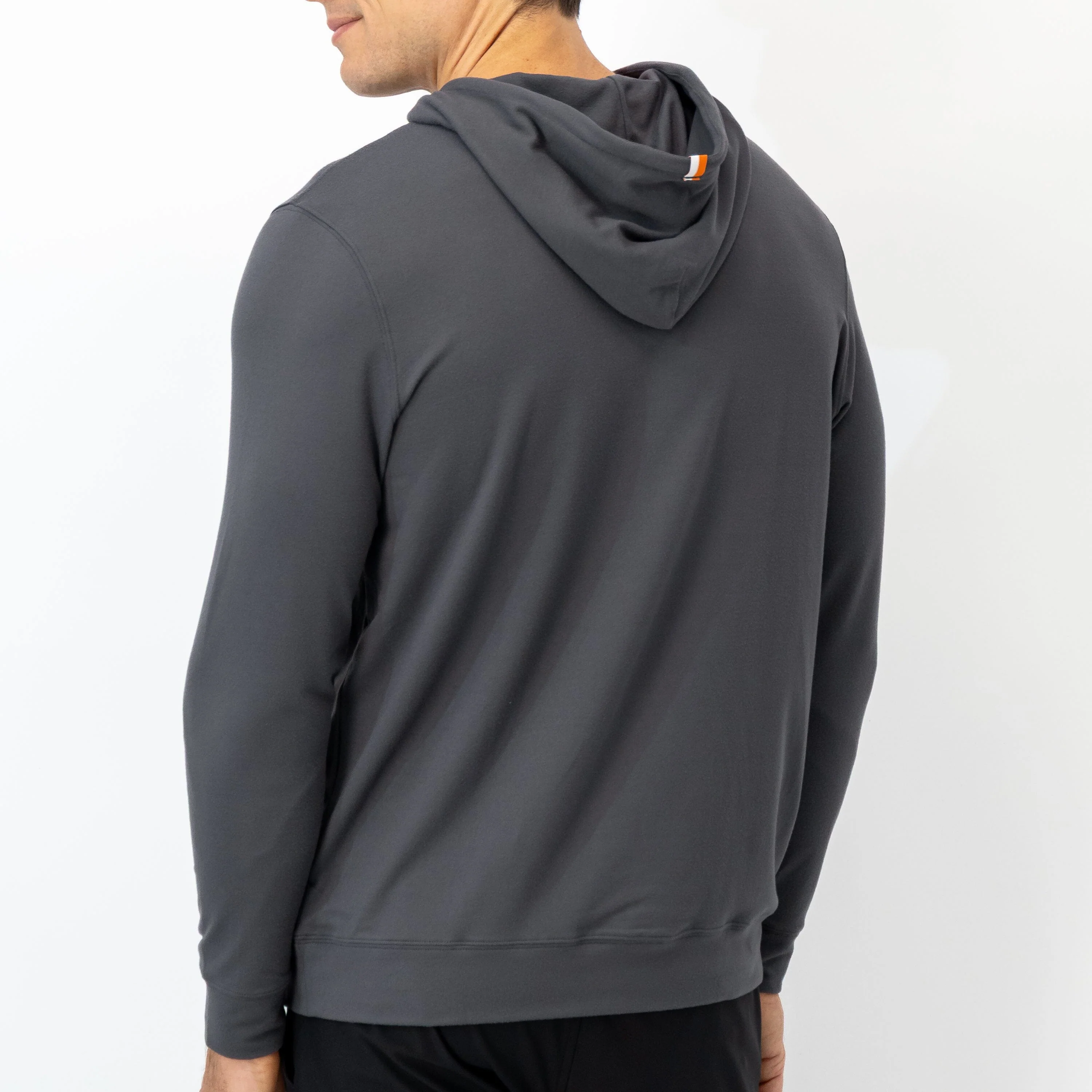 Hesi Collegiate Hoodie - Tennessee | Solid - Charcoal Grey - Tennessee - 1 - Image 3