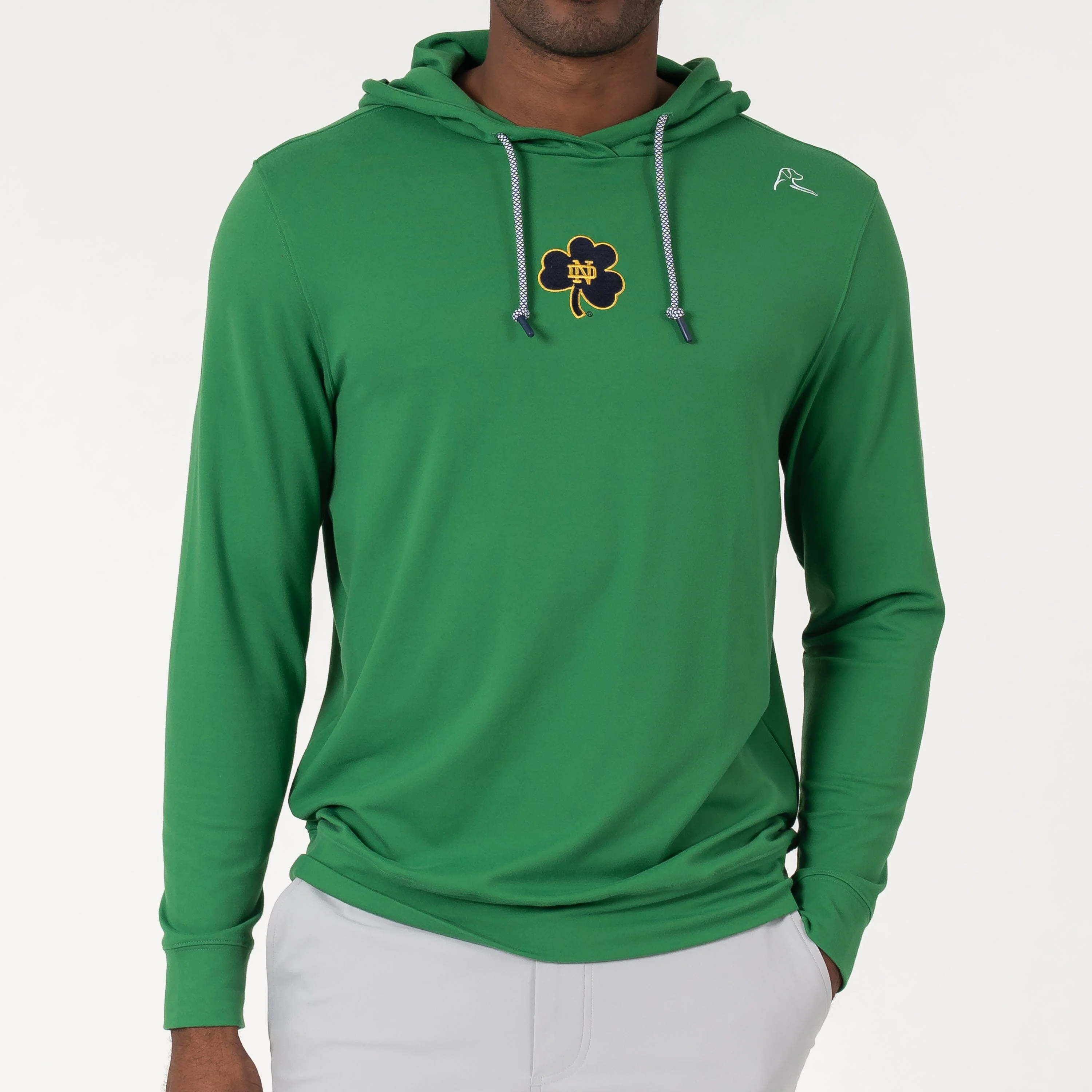 Hesi Collegiate Hoodie - Notre Dame | Solid - Irish Green - Notre Dame - 1