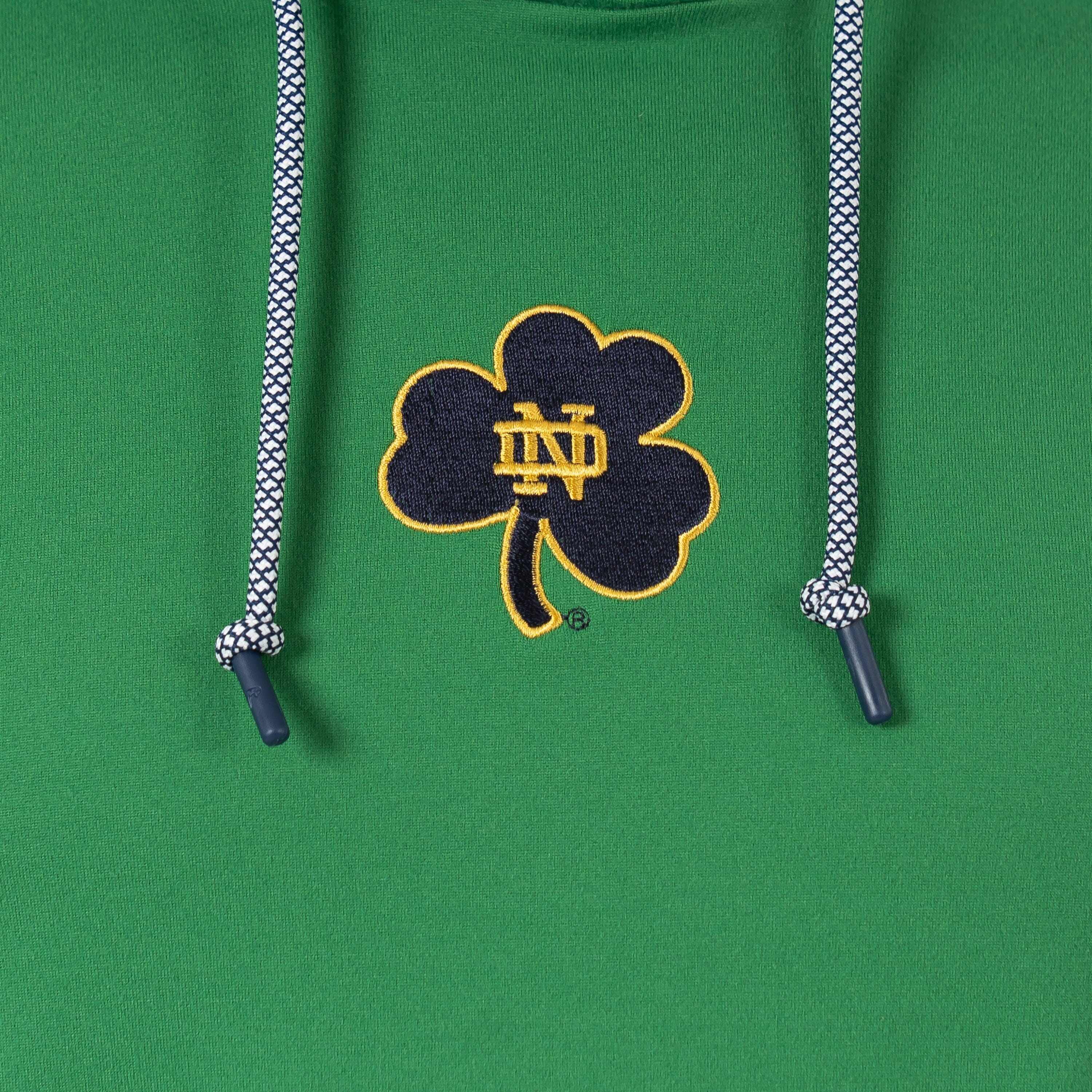 Hesi Collegiate Hoodie - Notre Dame | Solid - Irish Green - Notre Dame - 1 - Image 2