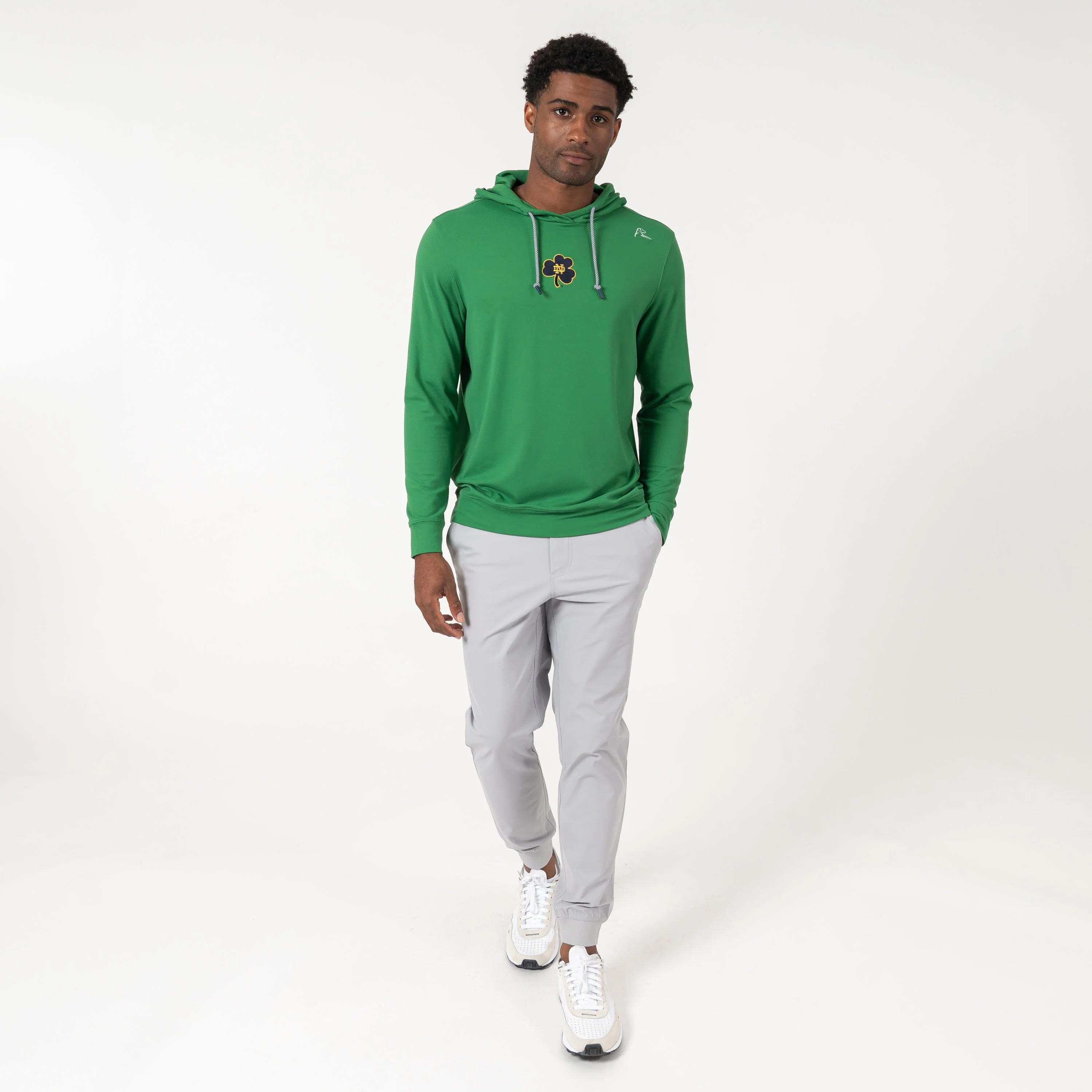 Hesi Collegiate Hoodie - Notre Dame | Solid - Irish Green - Notre Dame - 1 - Image 6