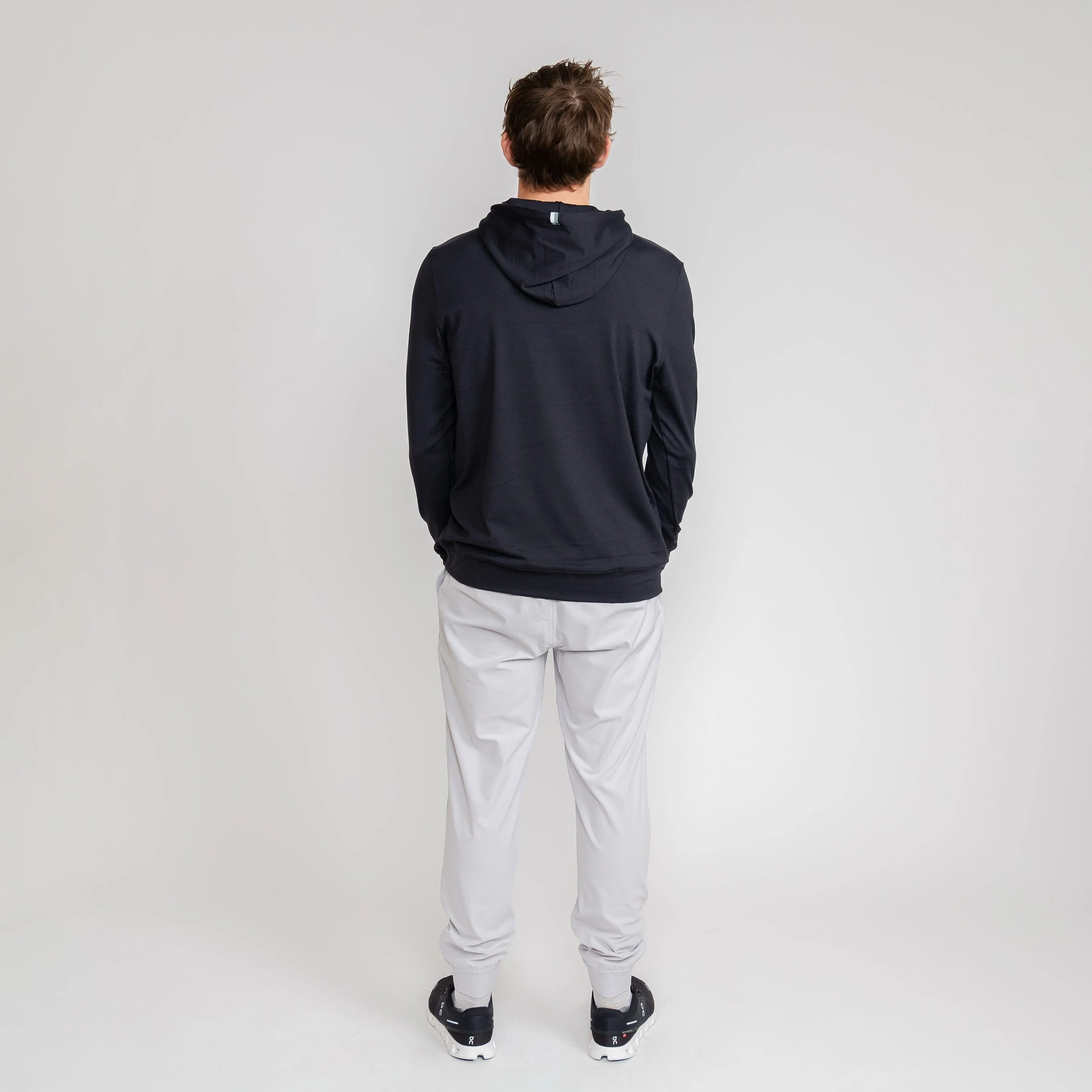 Hesi Collegiate Hoodie - Baylor | Solid - Midnight Black - BU 2 YELLOW - Image 4