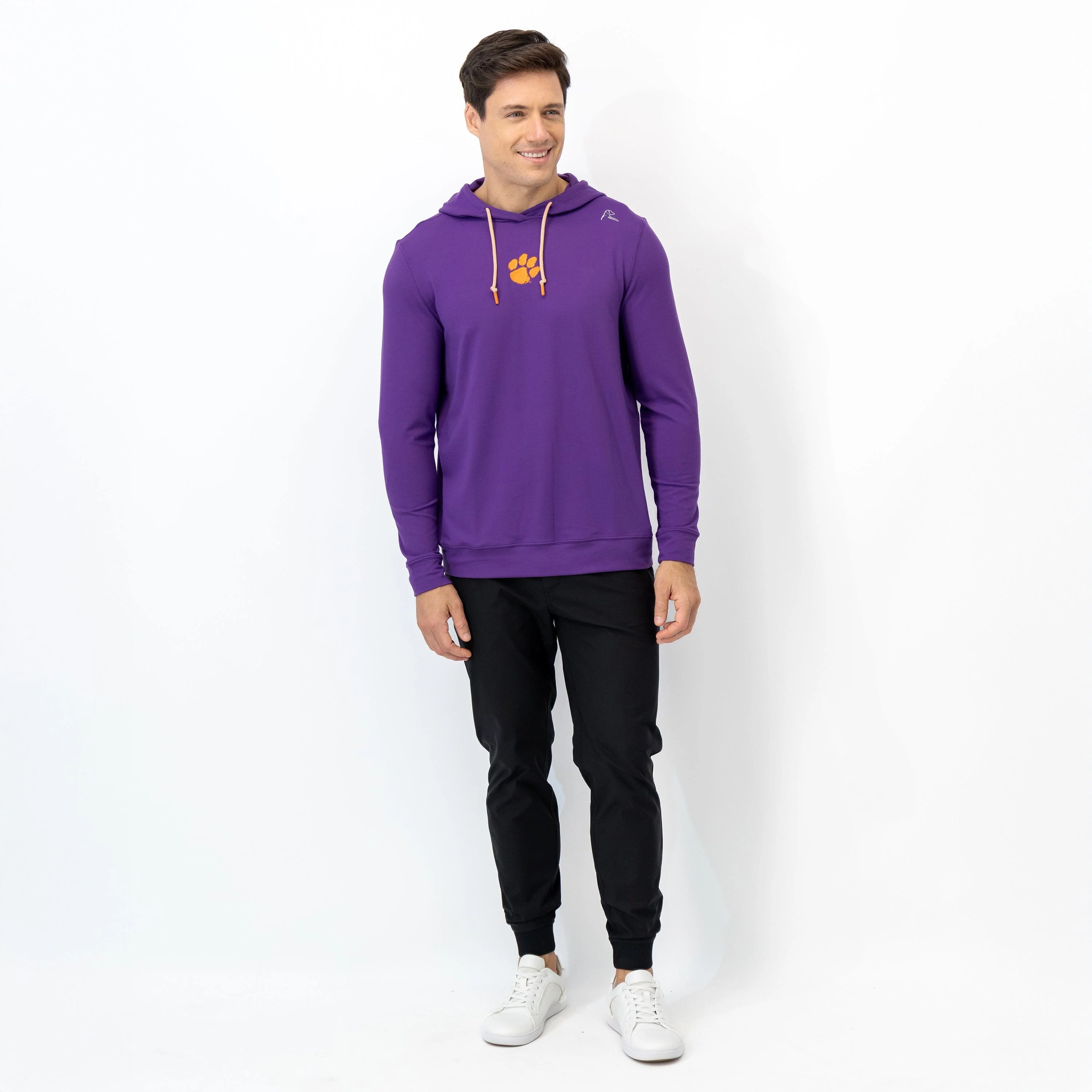 Hesi Collegiate Hoodie - Clemson | Solid - Plum Purple - Clemson - 1 - Image 5