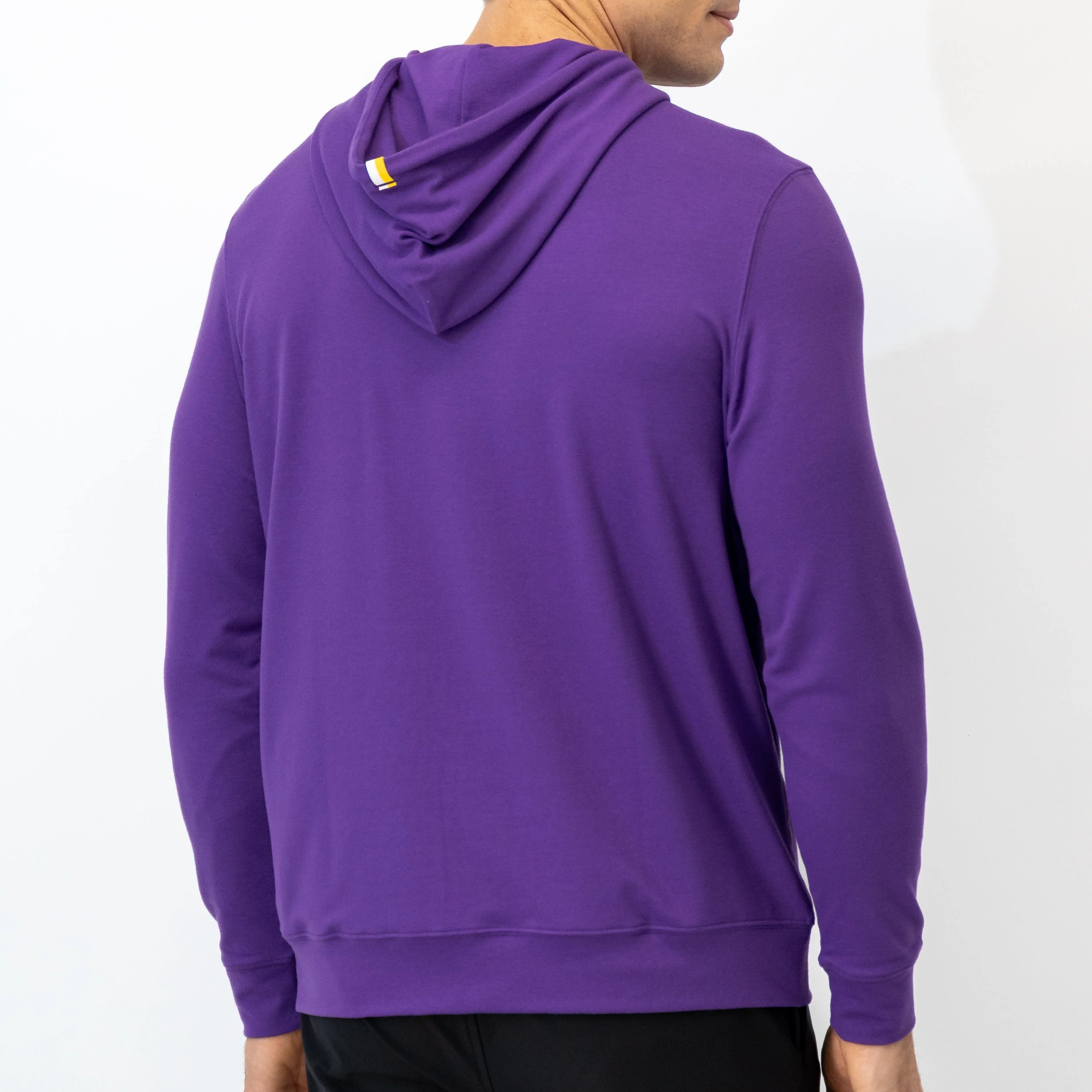 Hesi Collegiate Hoodie - LSU | Solid - Reauxback Purple - LSU - 2 - Image 3