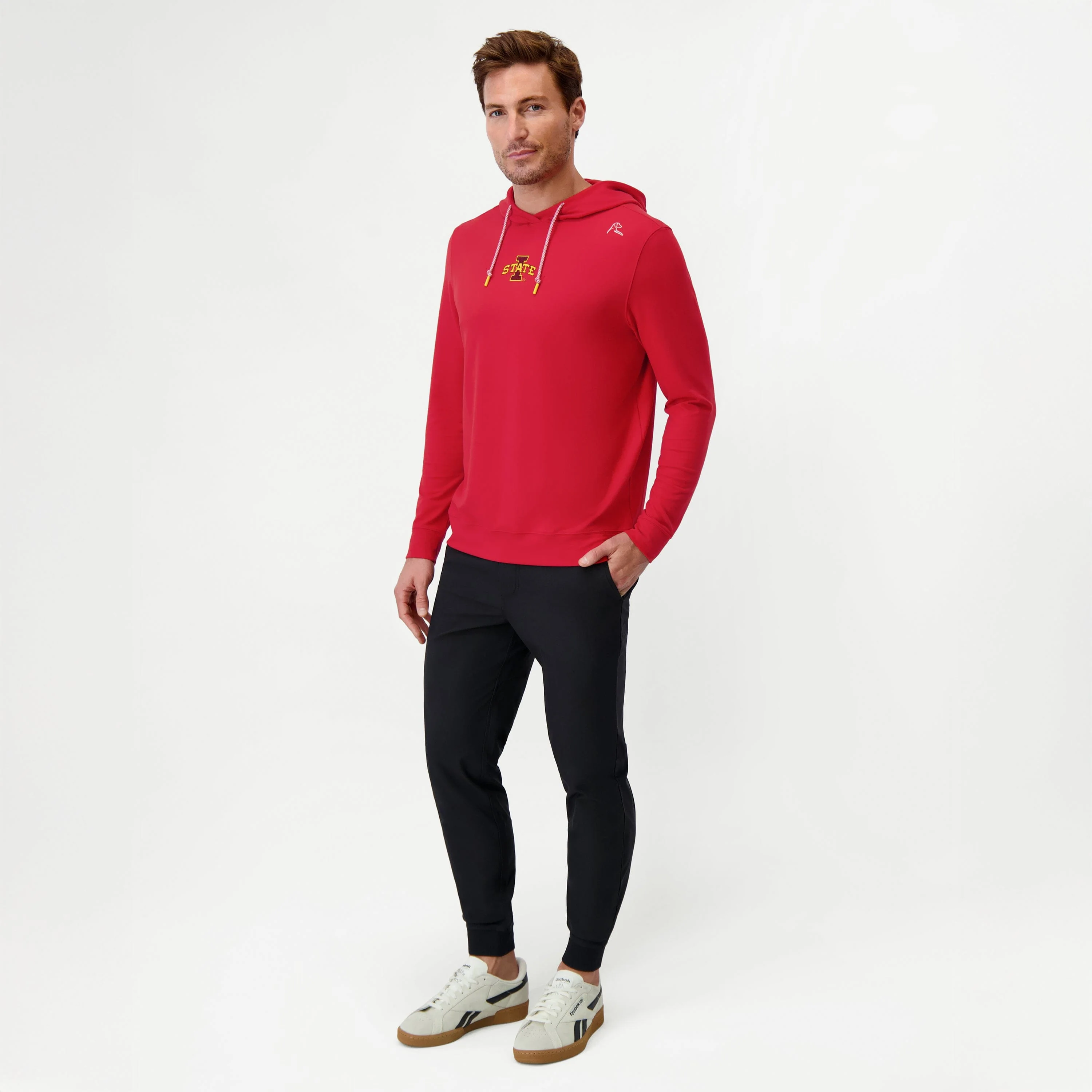 Hesi Collegiate Hoodie - Iowa State | Solid - Varsity Red - Iowa State - 1 - Image 4