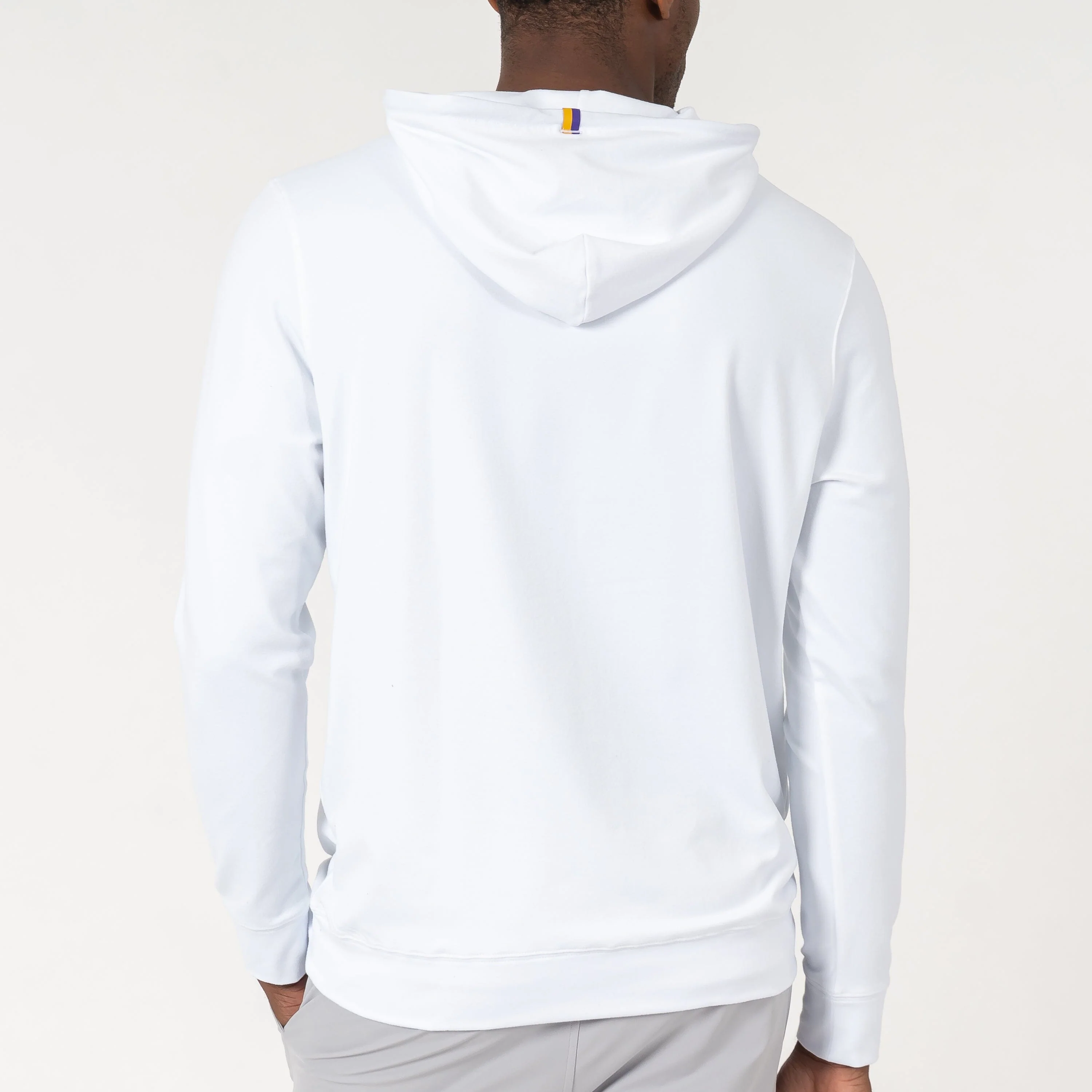 Hesi Collegiate Hoodie - LSU | Solid - White - LSU - 2 - Image 3