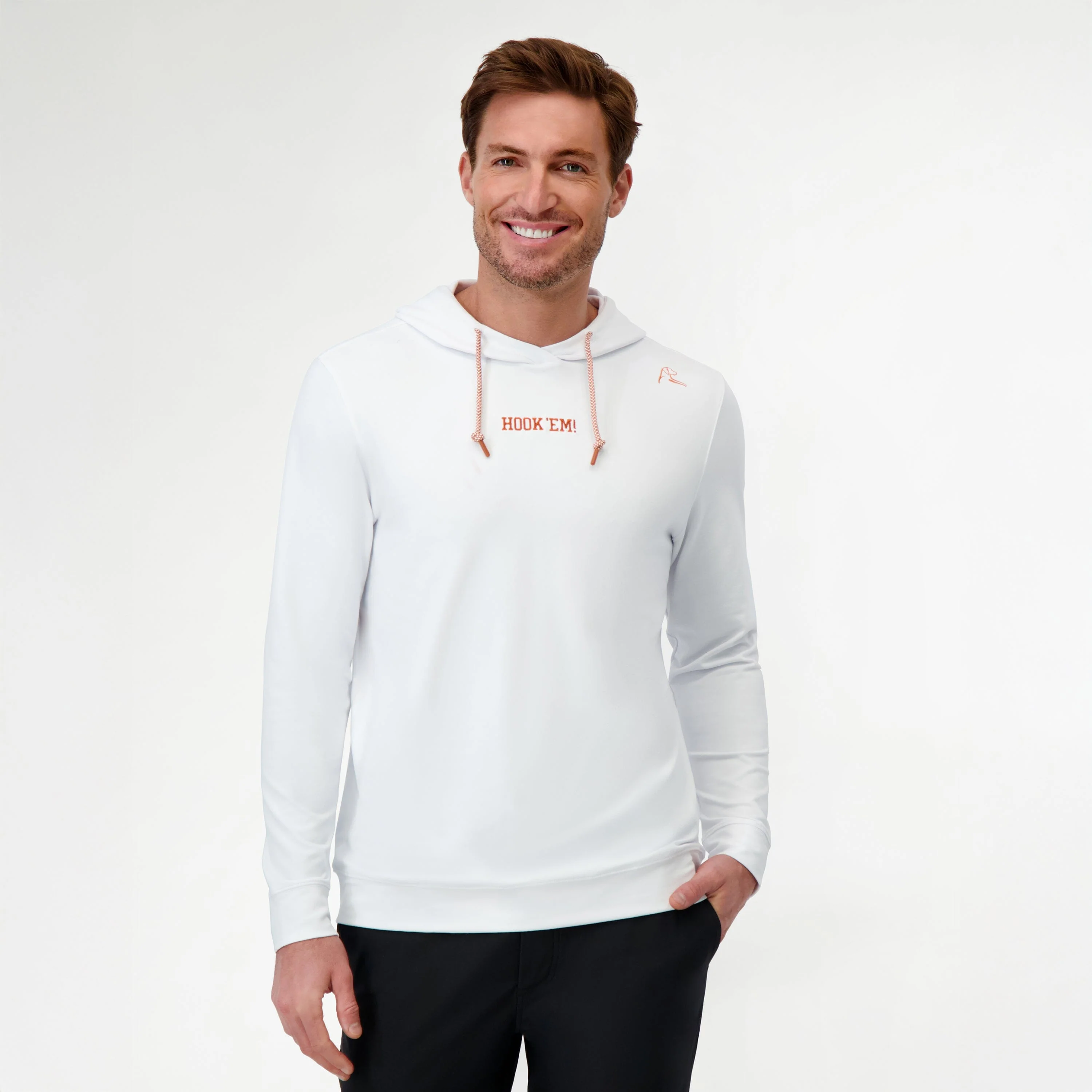 Hesi Collegiate Hoodie - Texas | Solid - White - Texas - 1 - Image 3