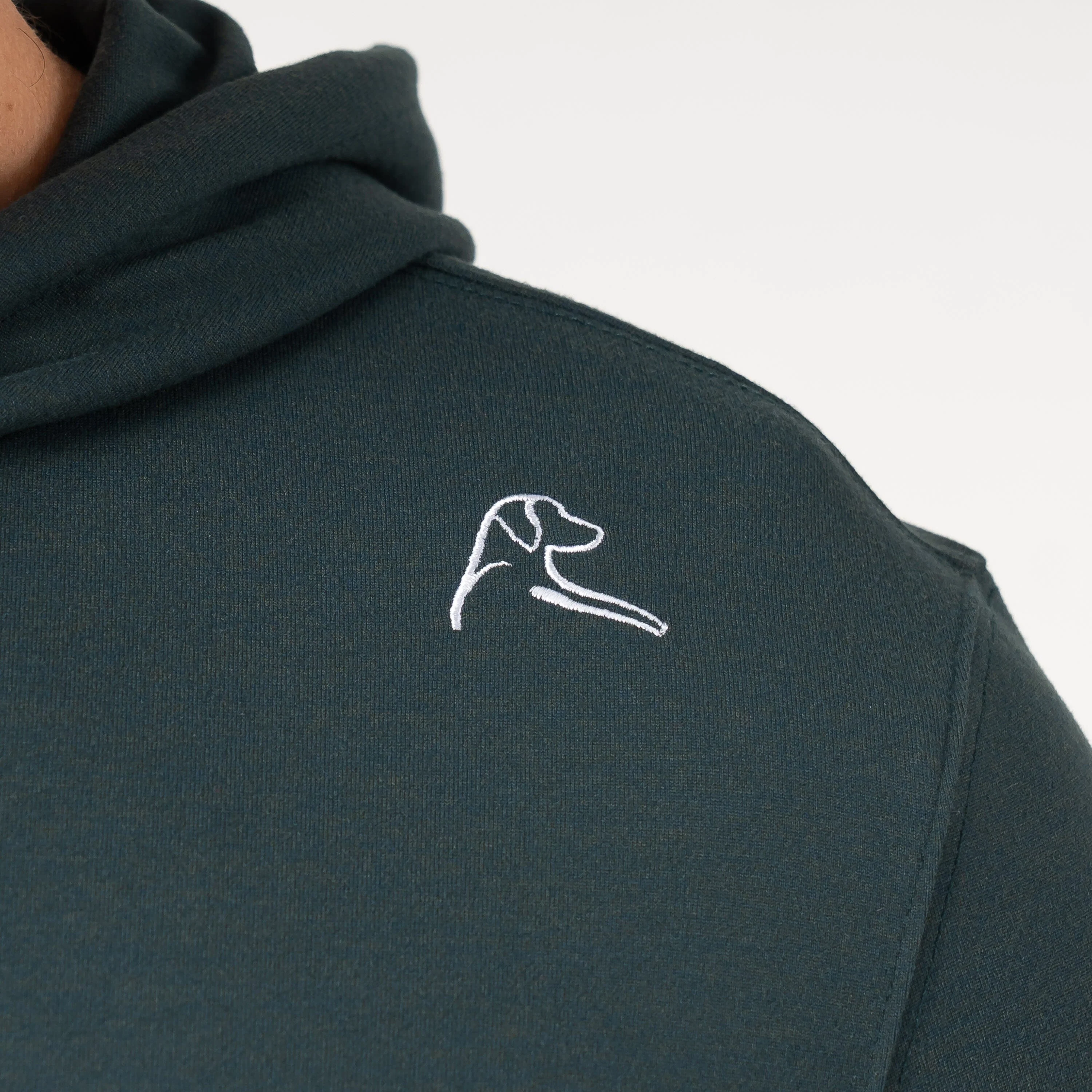Hesi Performance Hoodie | Colorblock - Ponderosa Green/Fleet Navy - Image 4