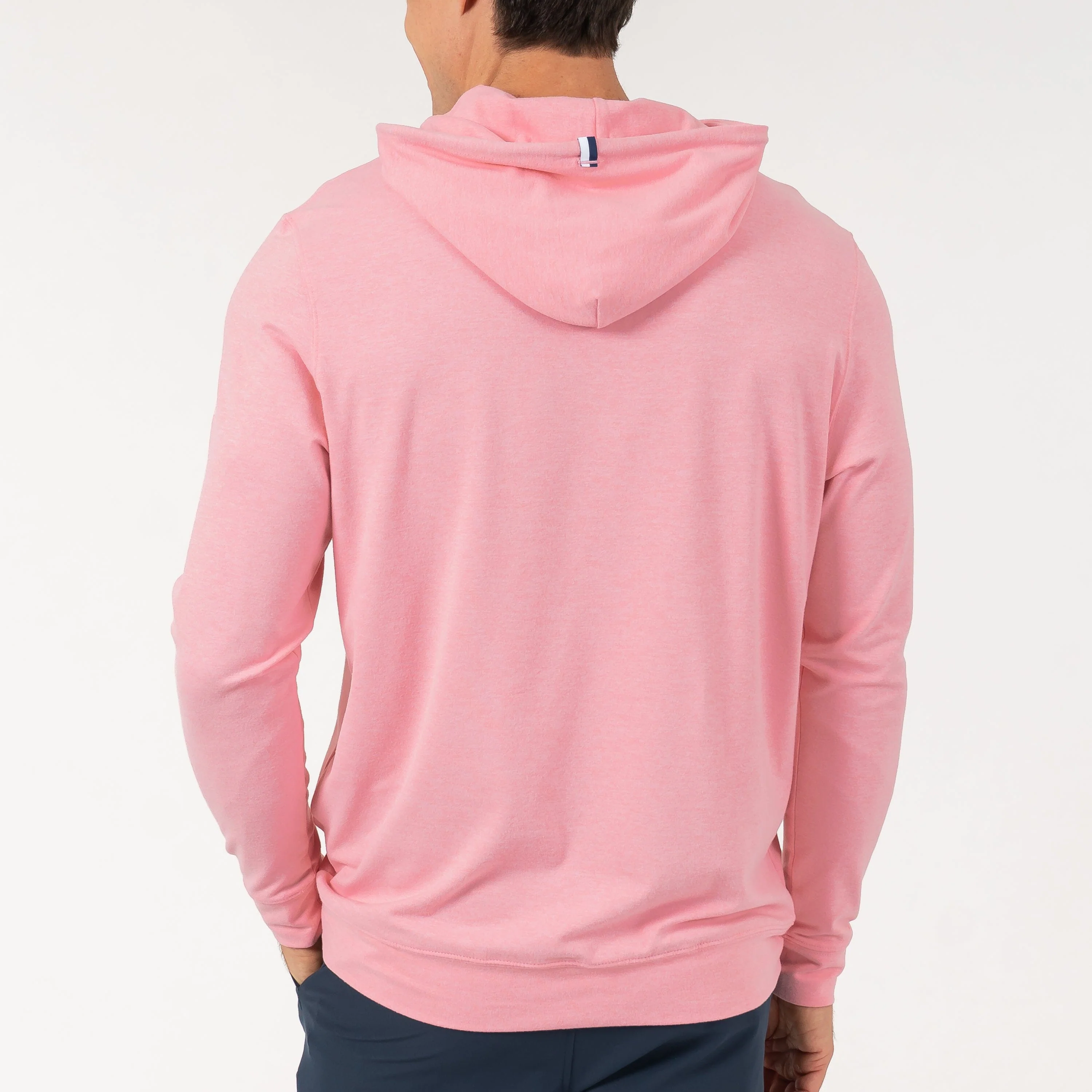 Hesi Performance Hoodie | Heather - Lotus Pink/Dogwood Pink - Image 2