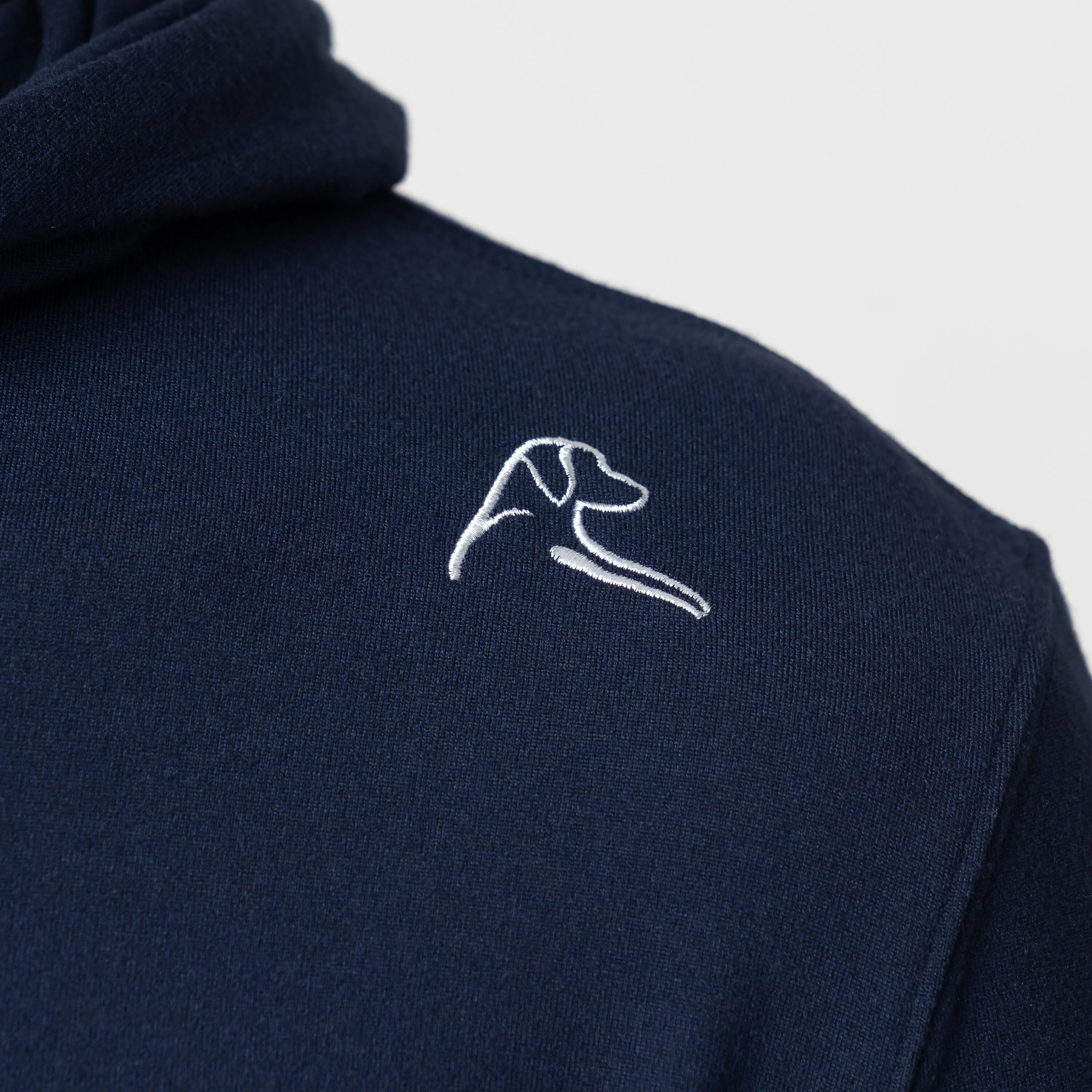 Hesi Performance Hoodie | Solid - Fleet Navy - Clover - Image 5