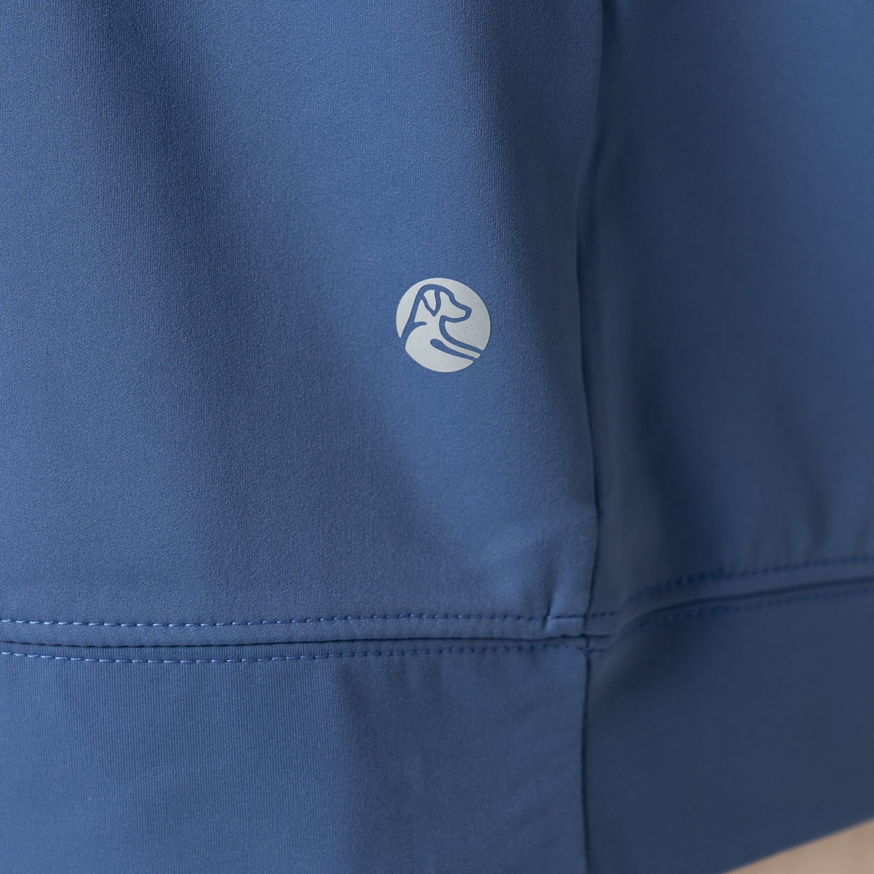 Highlands Performance Hoodie | Solid - Coastal Blue - Image 4