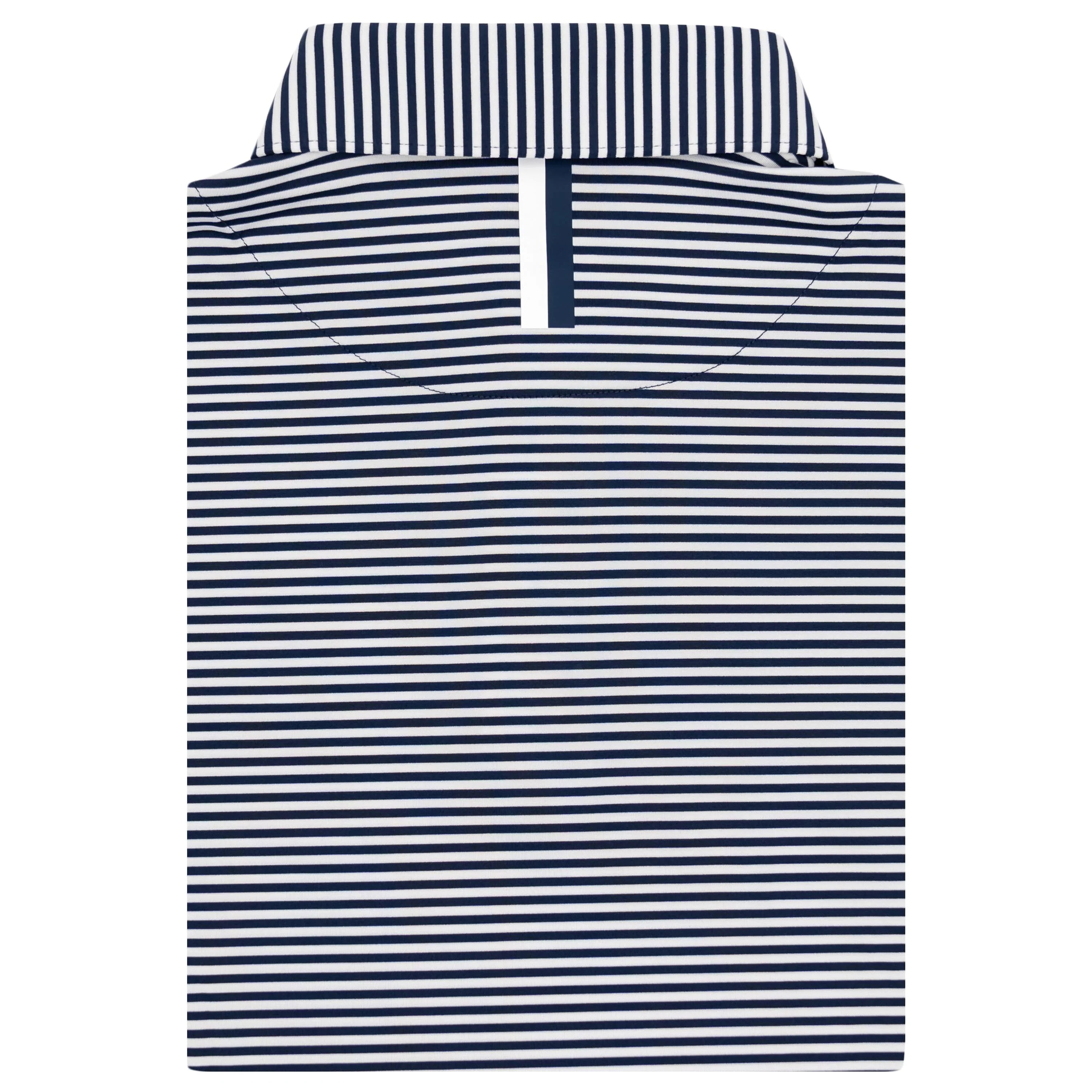 The Birdie Stripe | Performance Polo | The Birdie Stripe - Fleet Navy/White - Image 2