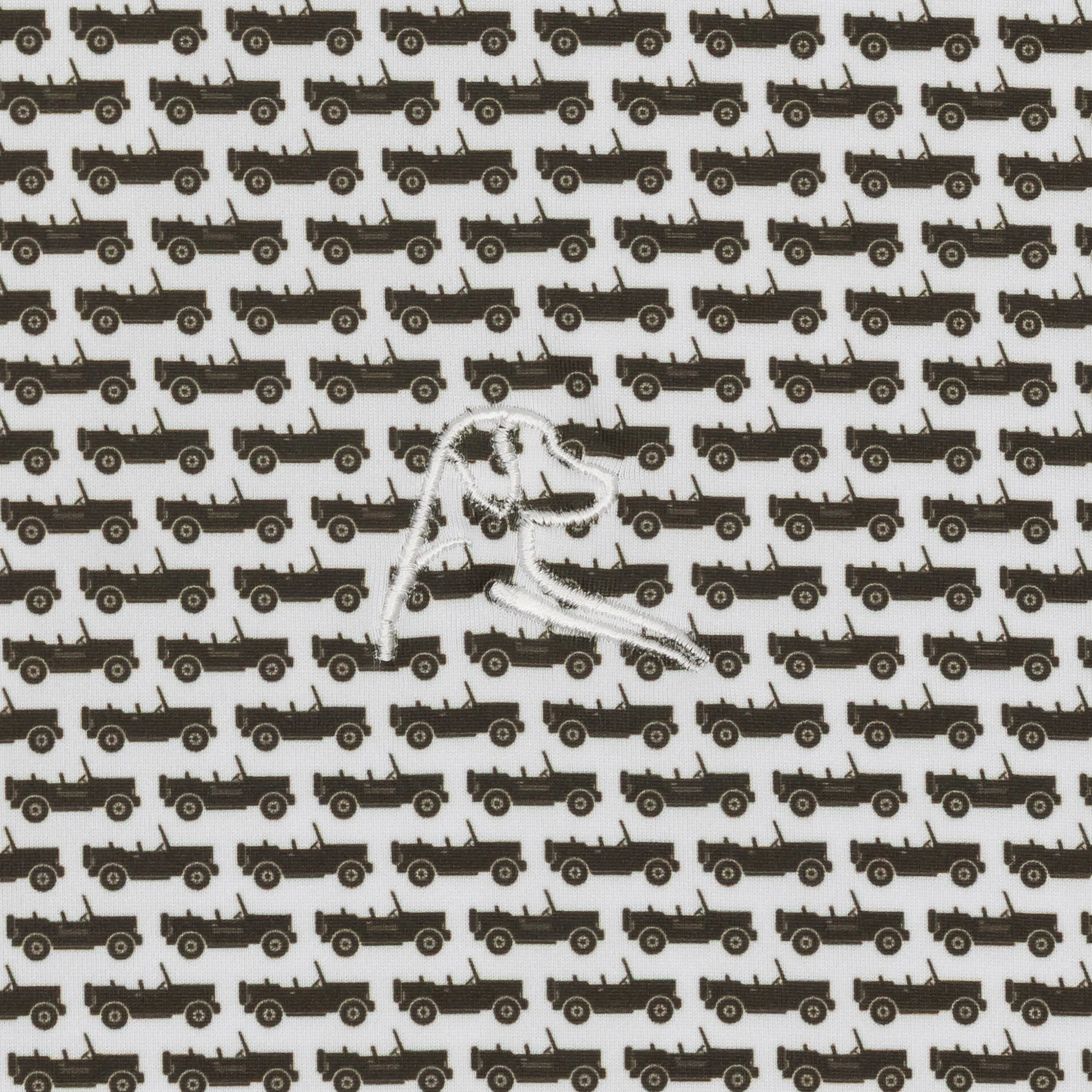 The Brigade 2.0 | Performance Polo | The Brigade 2.0 - White/Dark Olive - USA - Image 3