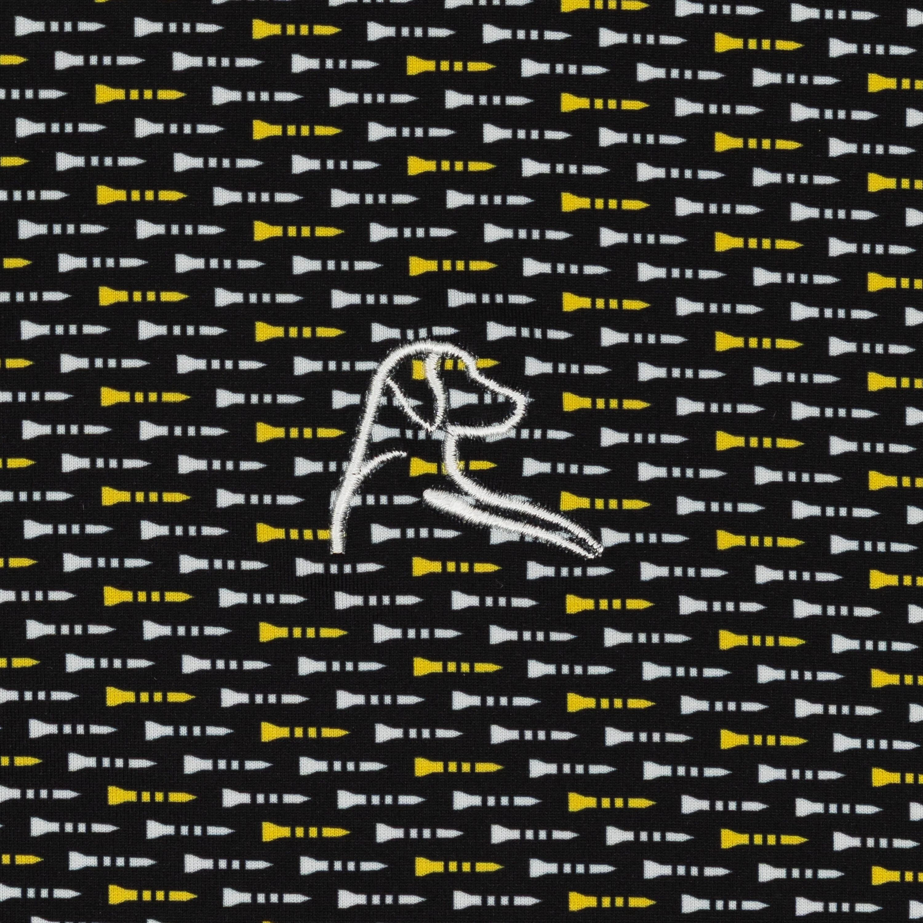 The Drive Change Tee | Performance Polo | The Drive Change Tee - Black/Sun Yellow - Image 3