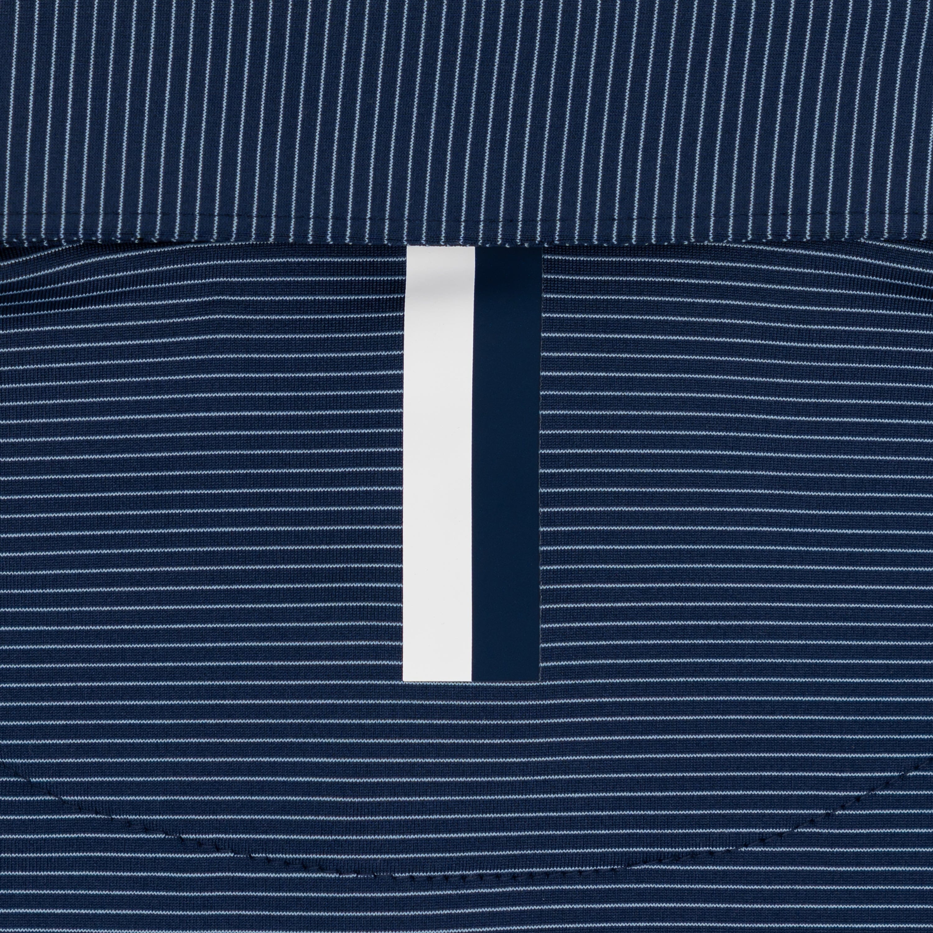 The Shell Stripe | Performance Polo | The Shell Stripe - Fleet Navy/Potomac Blue - Image 4