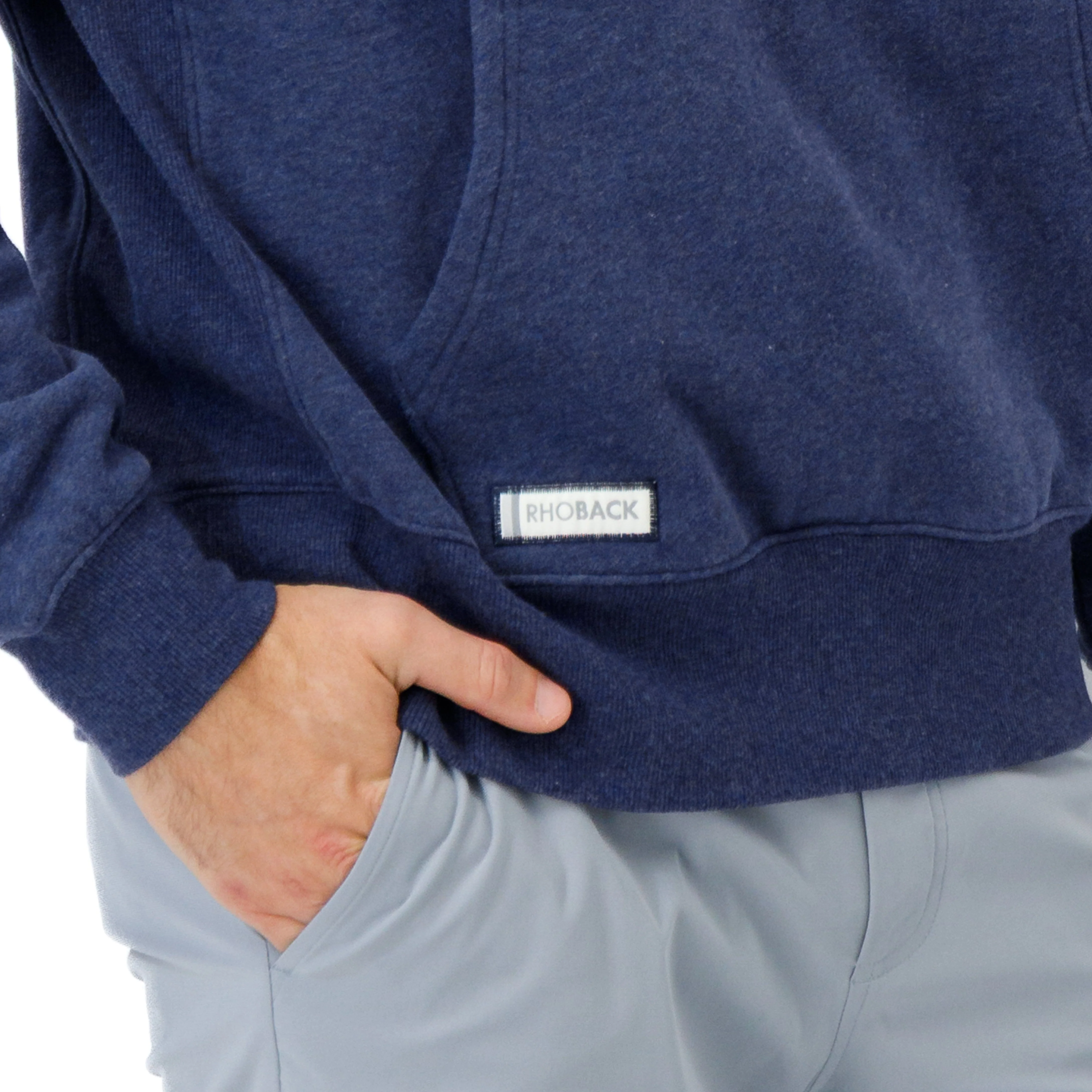 Ready Collegiate Hoodie - Auburn | Heather - Fleet Navy - Auburn - 1 - Image 4