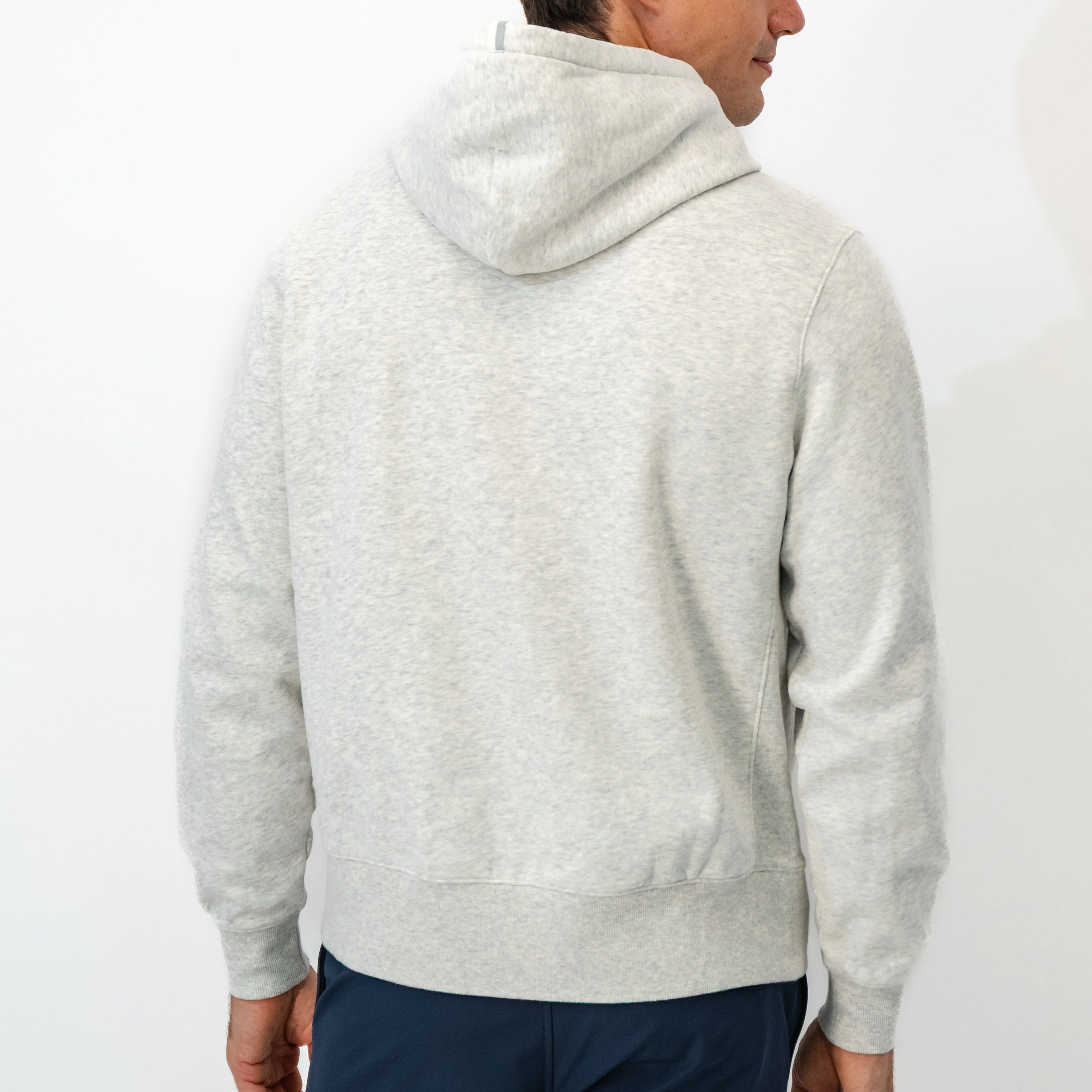 Ready Collegiate Hoodie - Notre Dame | Heather - Ivory - Notre Dame - 1 - Image 2