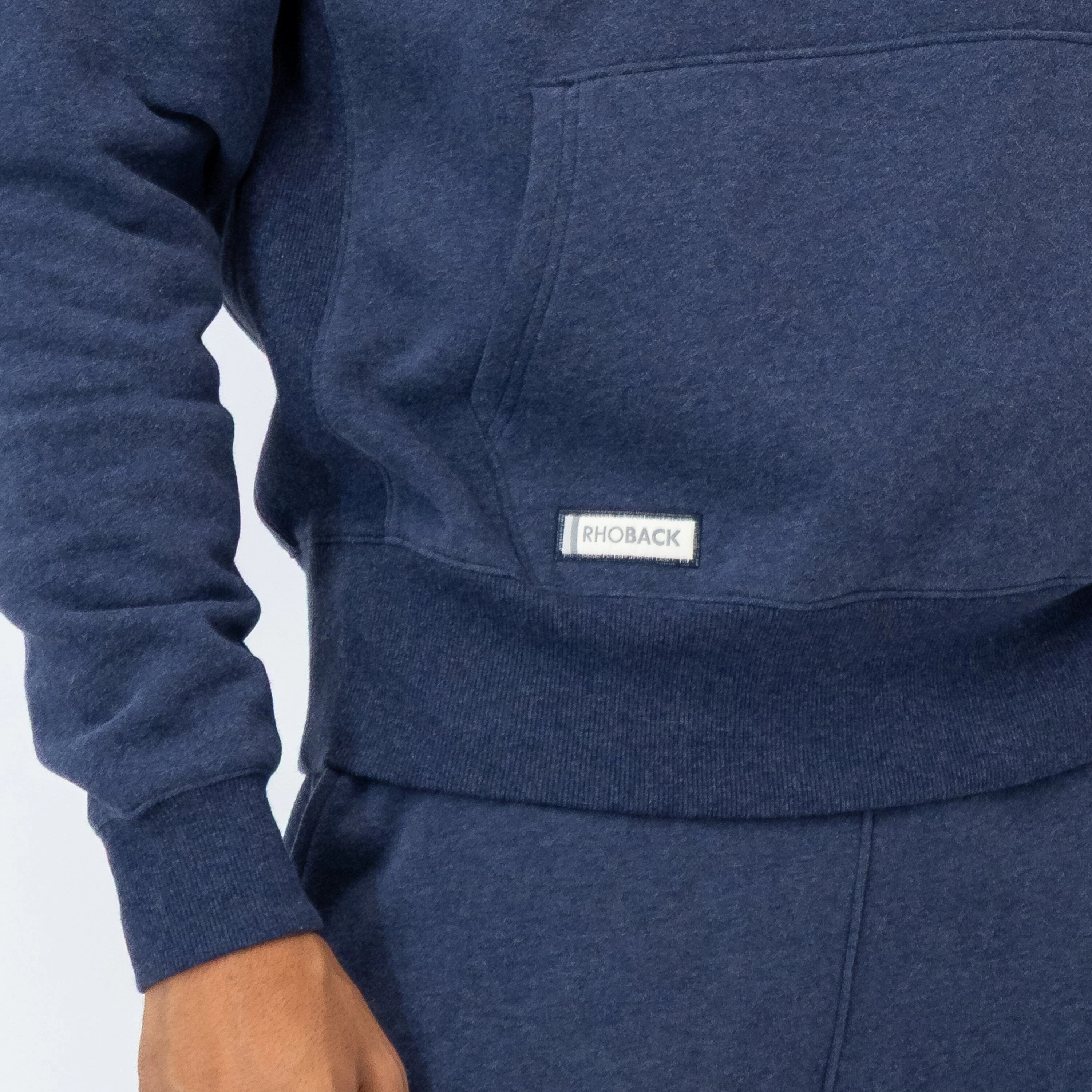 Ready Hoodie | Heather - Fleet Navy - Image 3