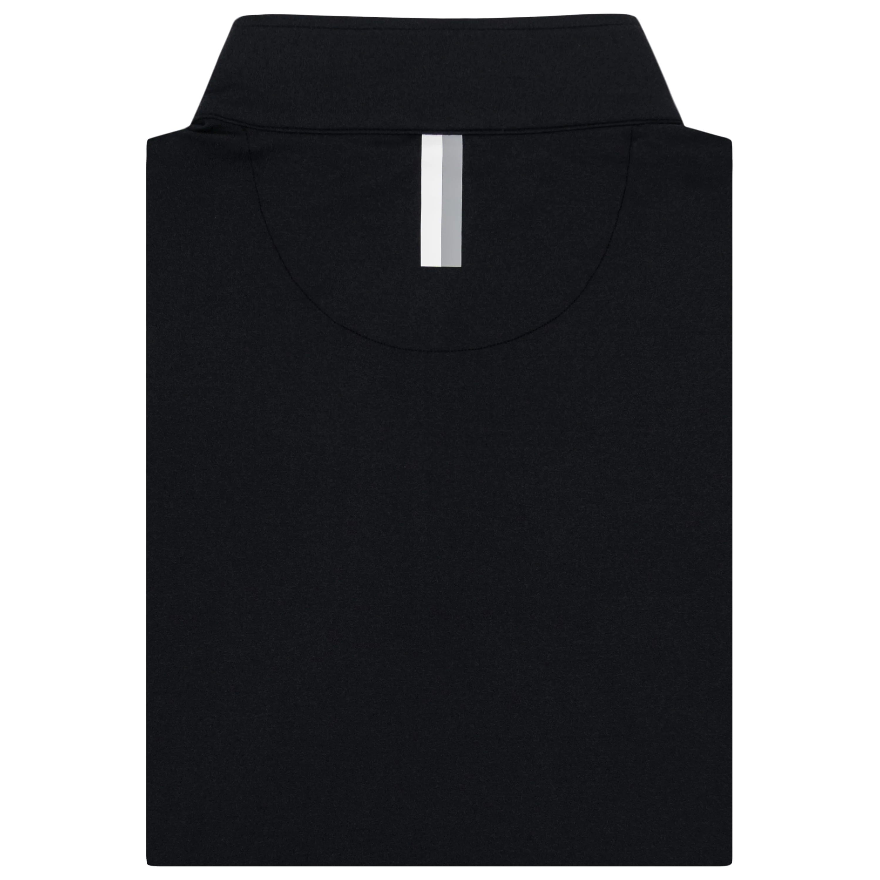 Solid Collegiate Q-Zip - Nebraska | Solid - Black - NE 2 RED - Image 2