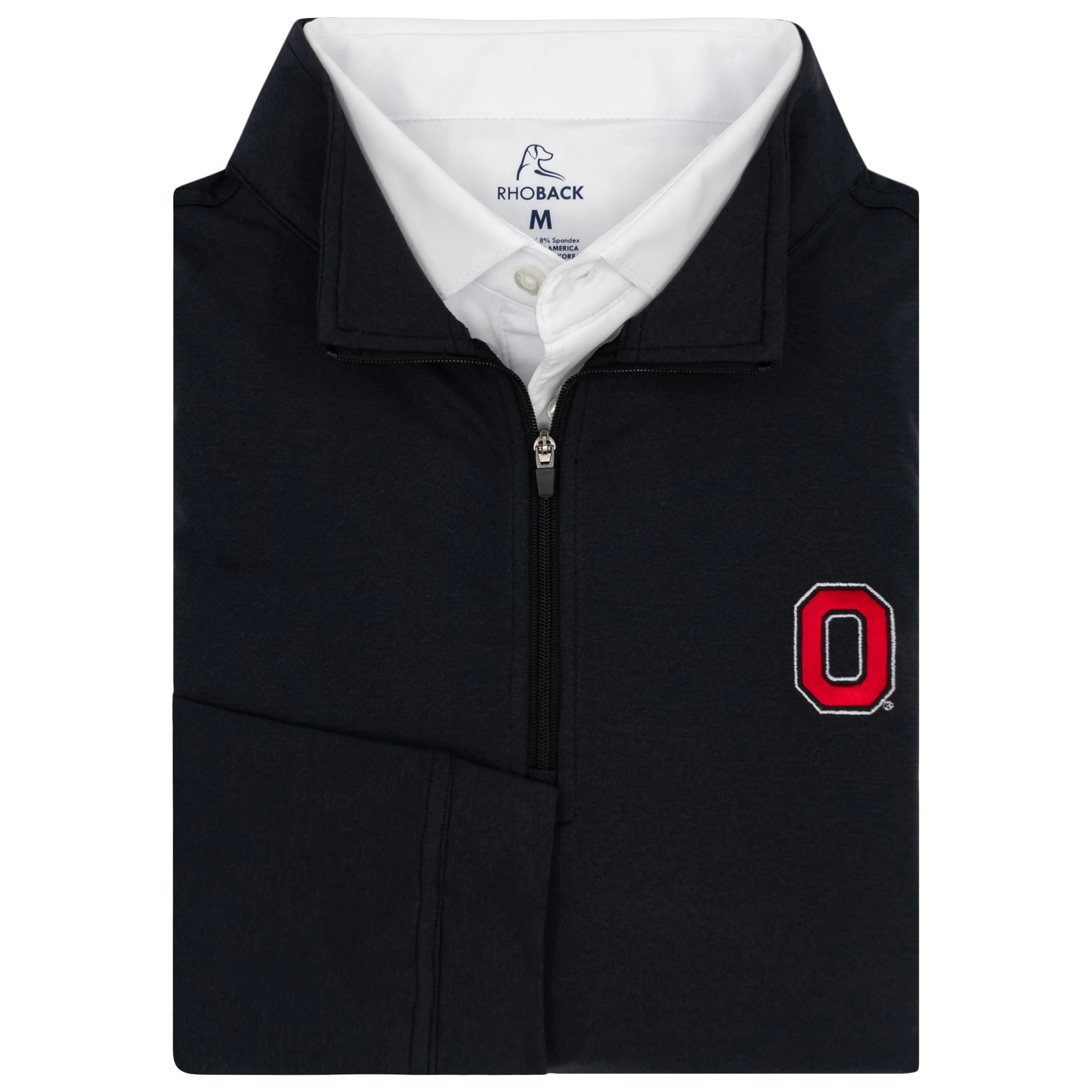 Solid Collegiate Q-Zip - Ohio State | Solid - Black - Ohio State - 2