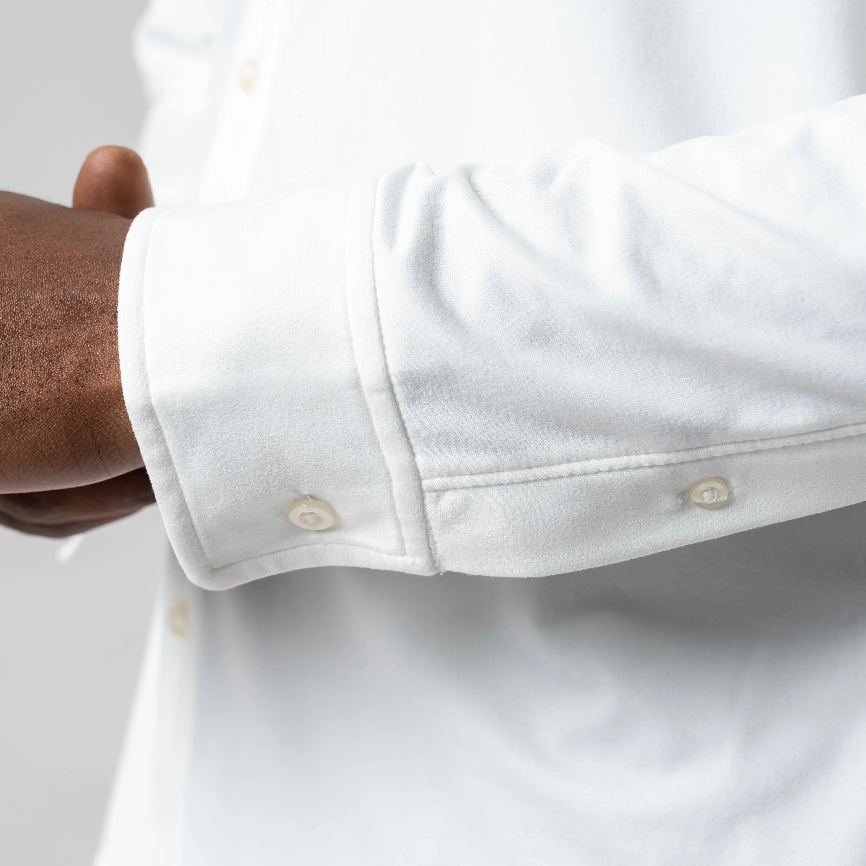 Tailwind Performance Sport Shirt | Solid - White - Image 5
