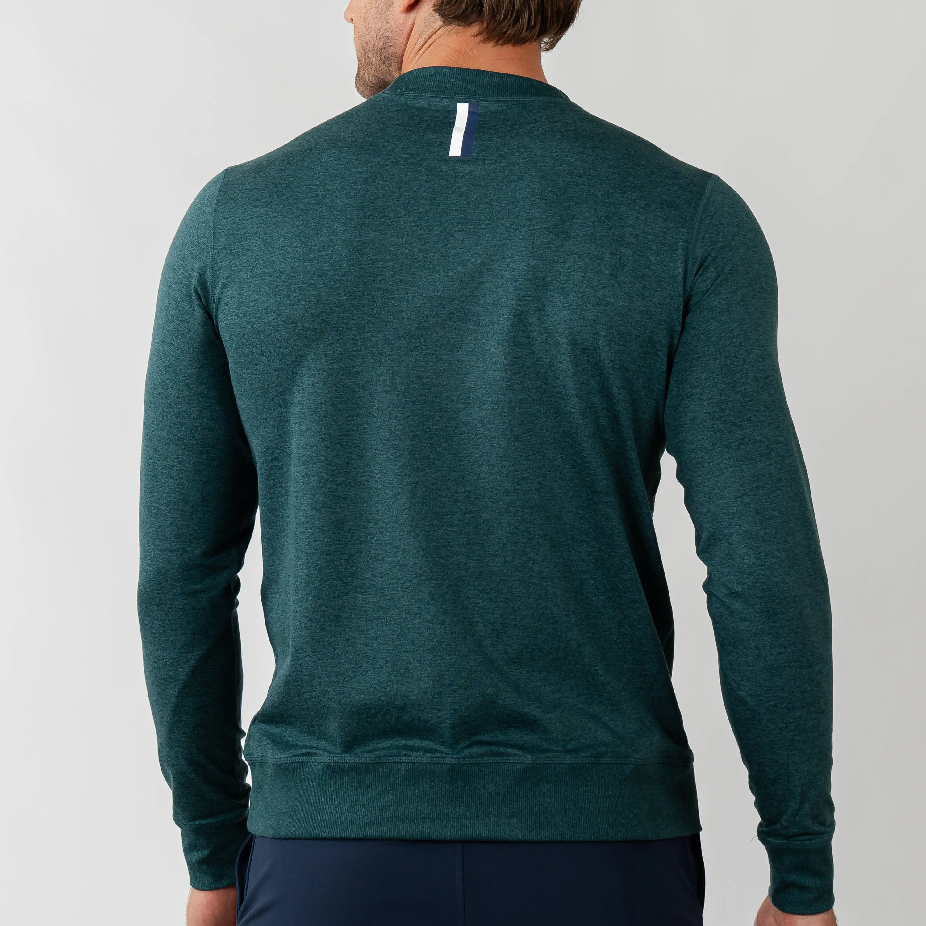 Pace Performance Crew | Heather - Ponderosa Green/Hunter Green - Image 3