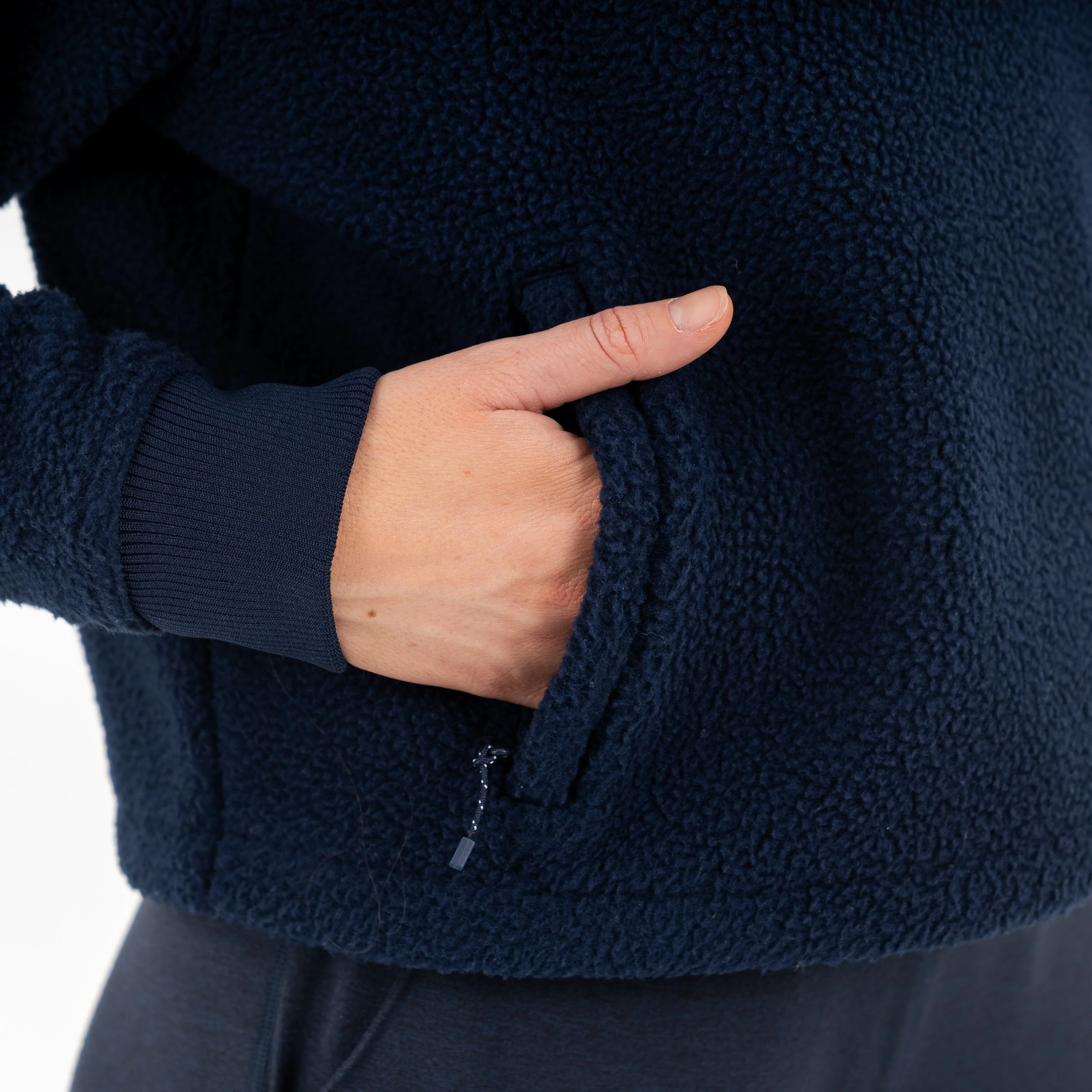 Rivanna Fleece Pullover | Solid - Fleet Navy - Image 4