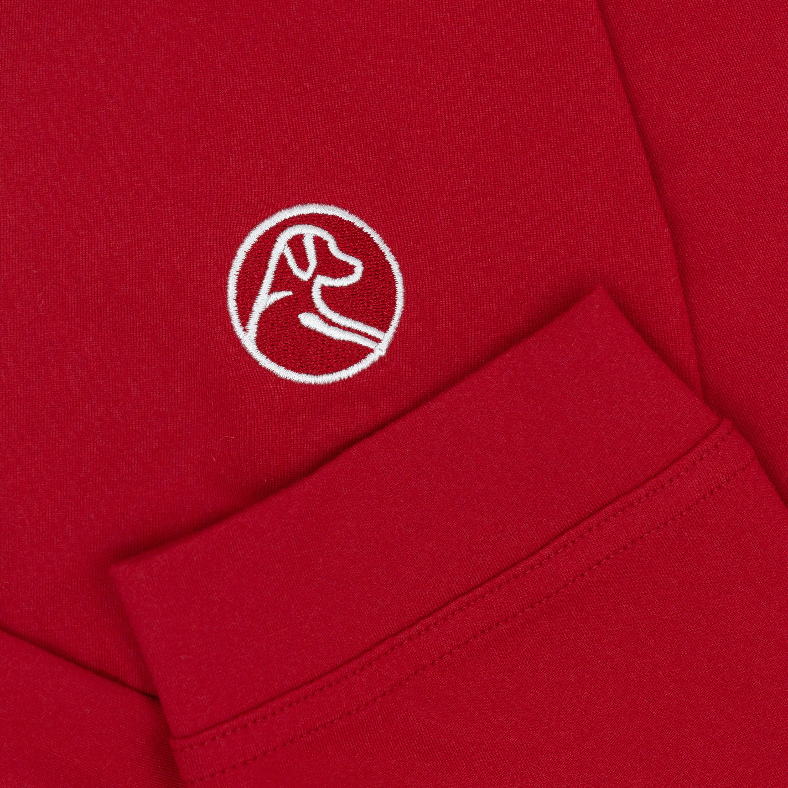 Solid Collegiate Q-Zip - Arkansas | Solid - Carmine Red - Arkansas - 1 - Image 4