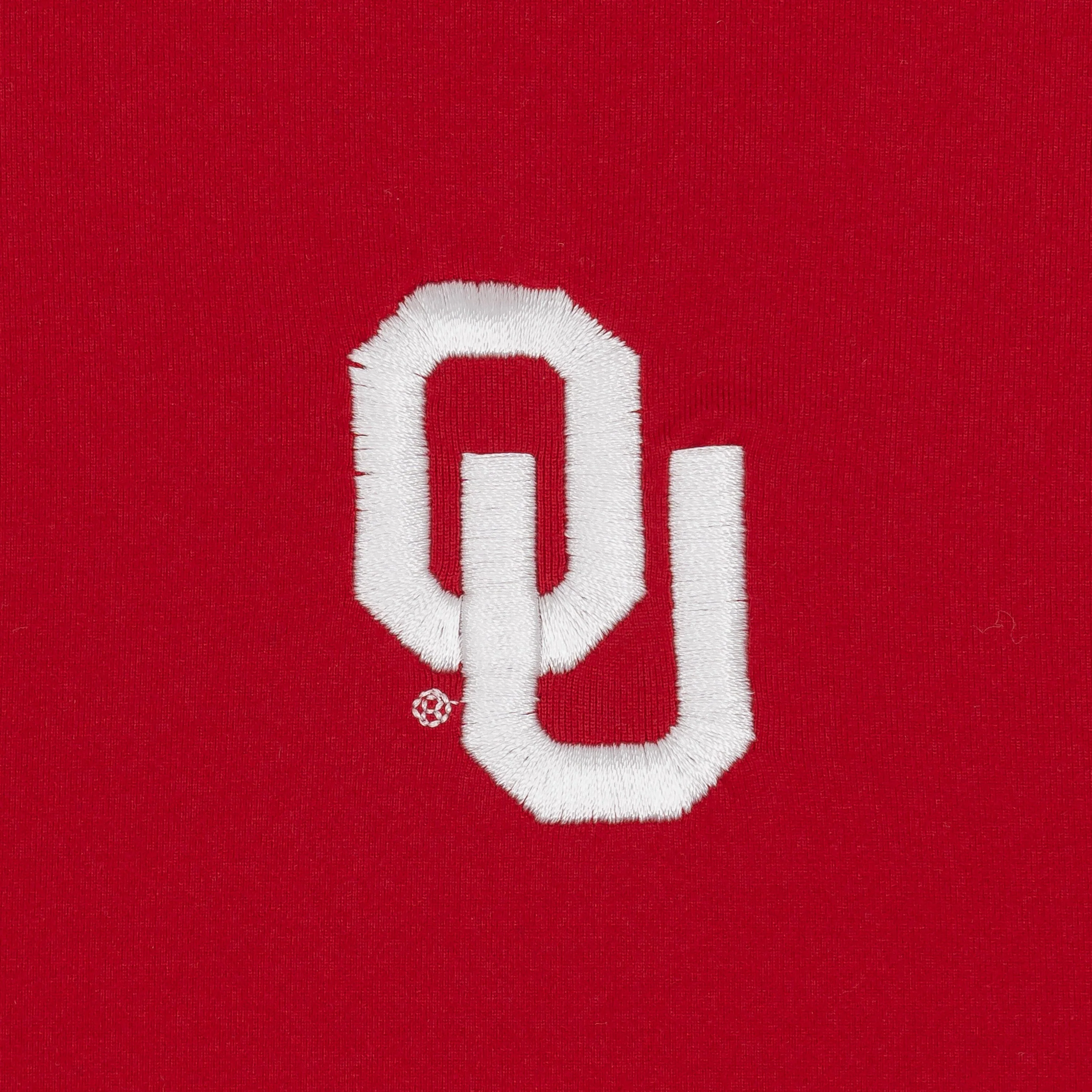 Solid Collegiate Q-Zip - Oklahoma | Solid - Carmine Red - Oklahoma - 1 - Image 3