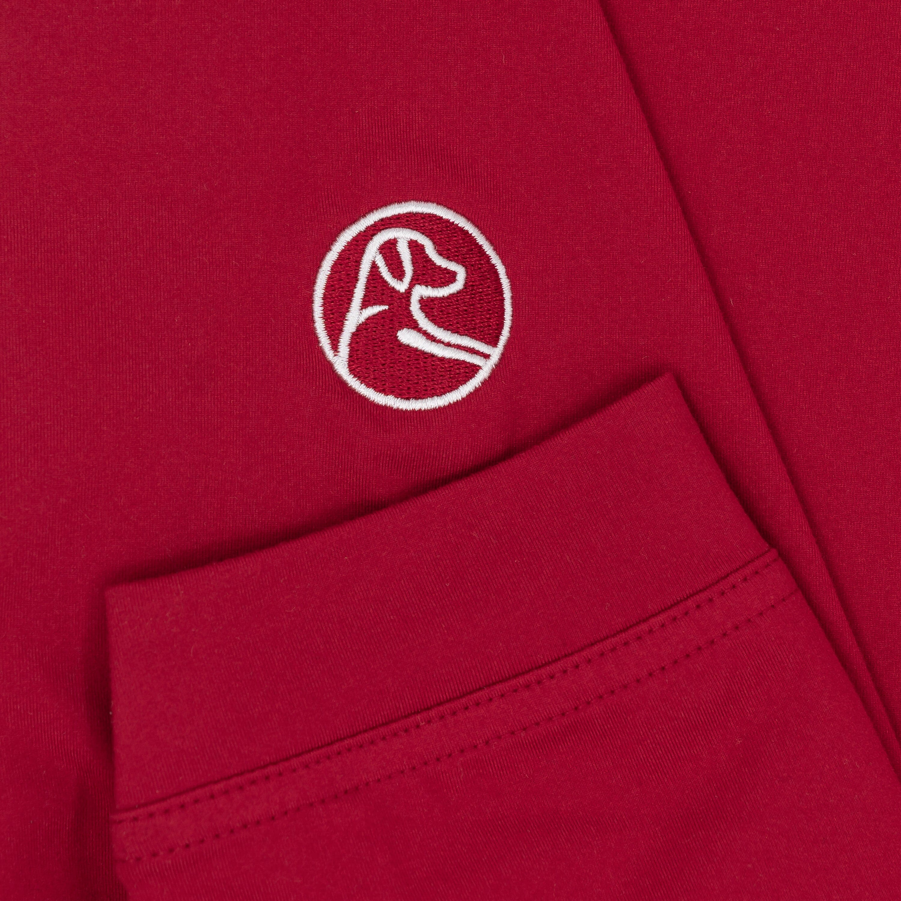 Solid Collegiate Q-Zip - Indiana | Solid - Carmine Red - Indiana - 1 - Image 4