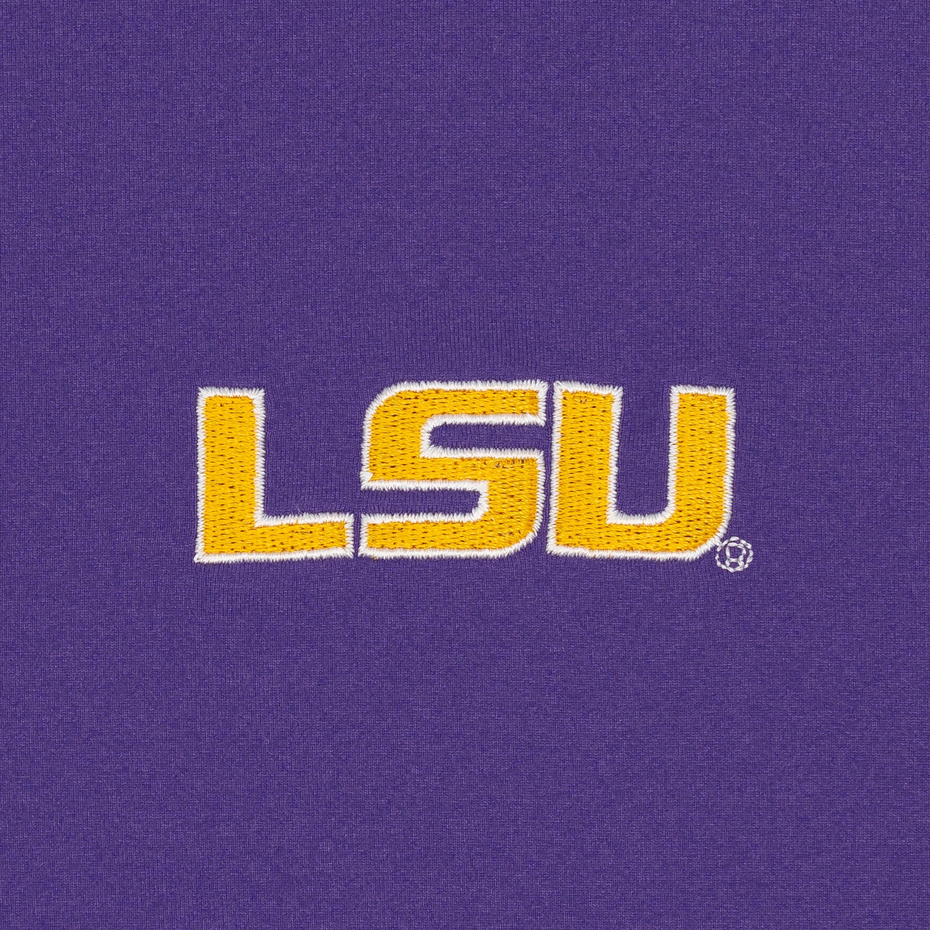 Solid Collegiate Q-Zip - LSU | Solid - Reauxback Purple - LSU - 1 - Image 3