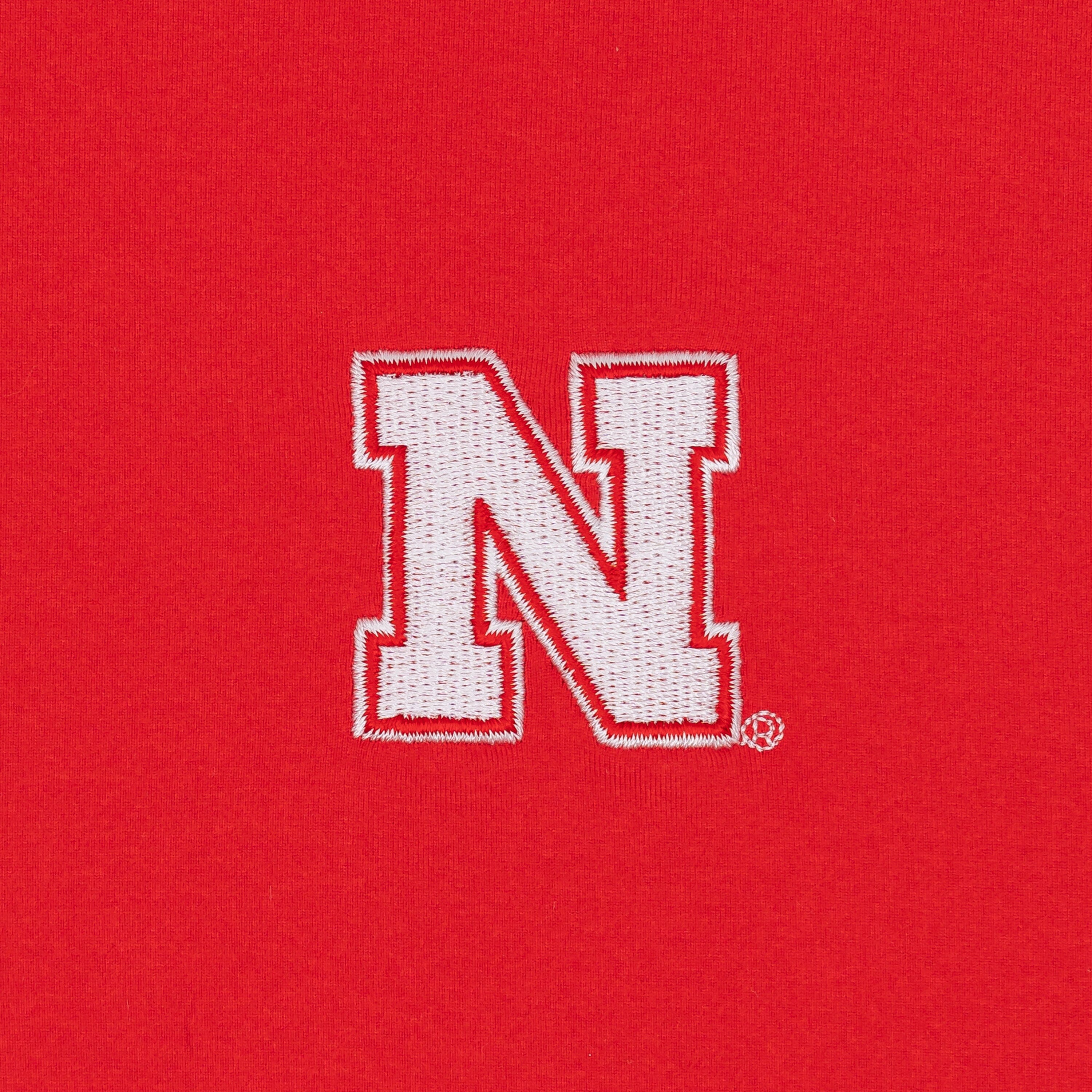 Solid Collegiate Q-Zip - Nebraska | Solid - Cherry Red - Nebraska - 1 - Image 3