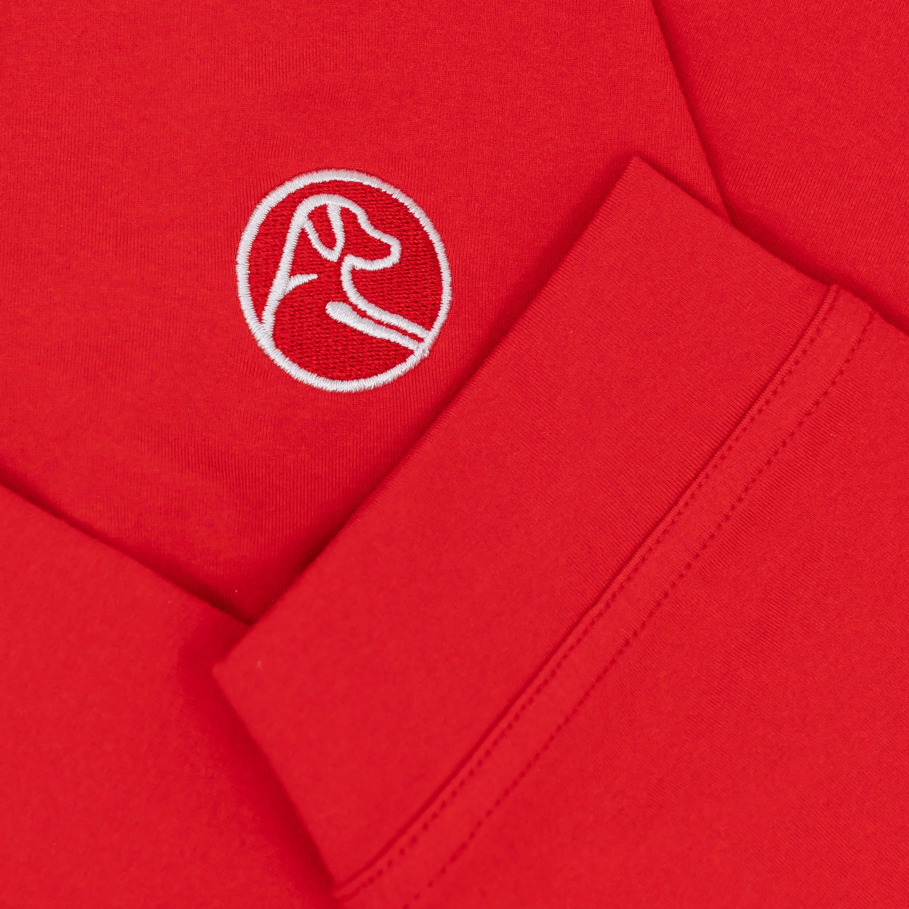 Solid Collegiate Q-Zip - Nebraska | Solid - Cherry Red - Nebraska - 1 - Image 4