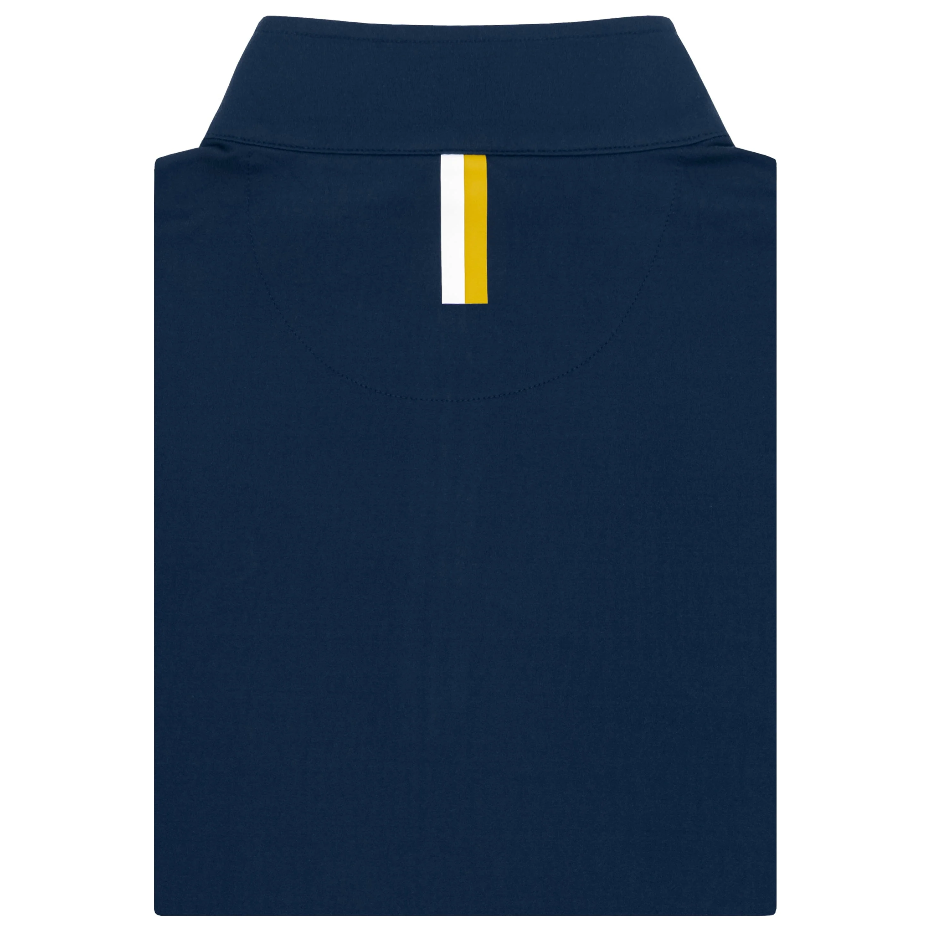 Solid Collegiate Q-Zip - Notre Dame | Solid - Indigo Blue - Notre Dame - 1 - Image 2